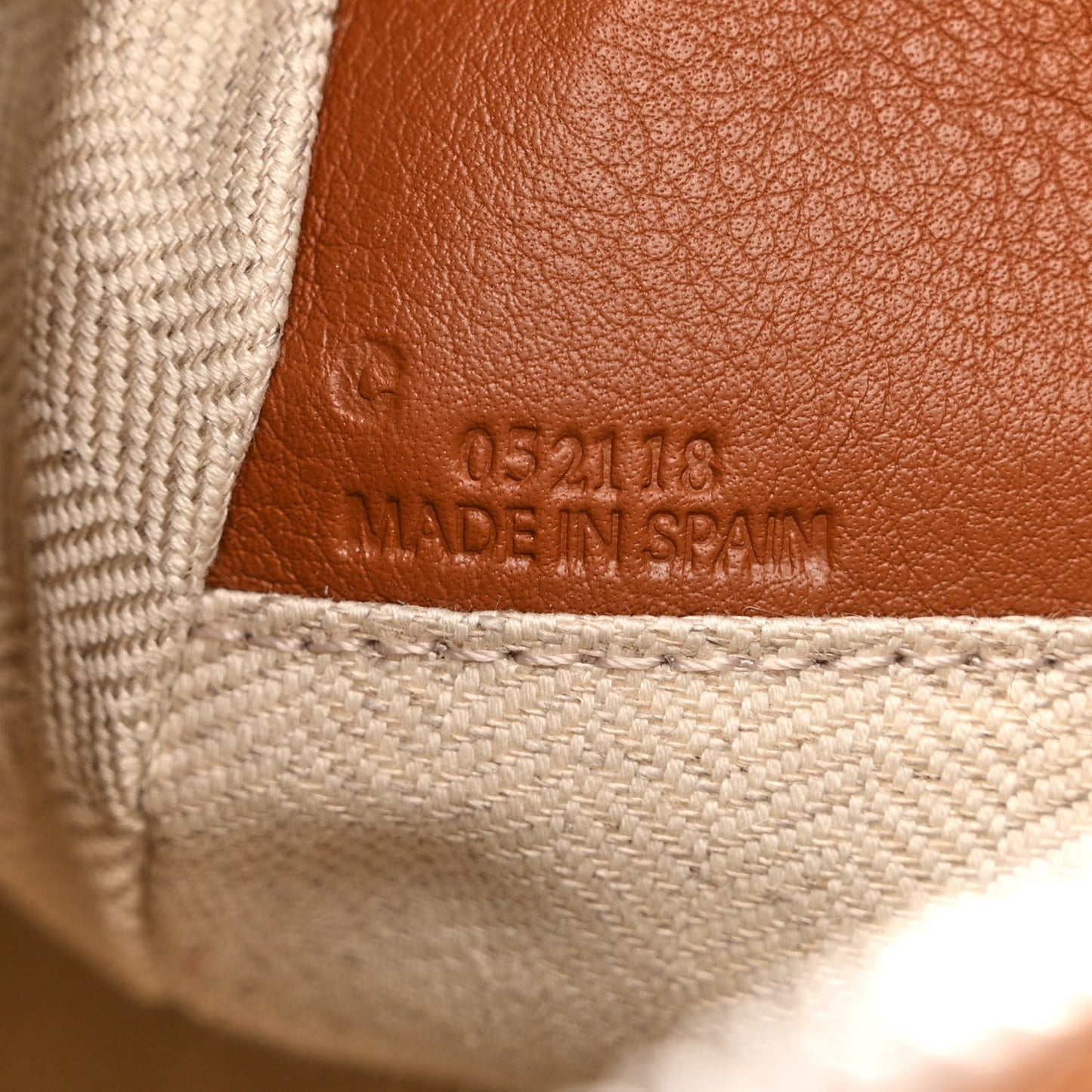 Calfskin Small Puzzle Bag Tan