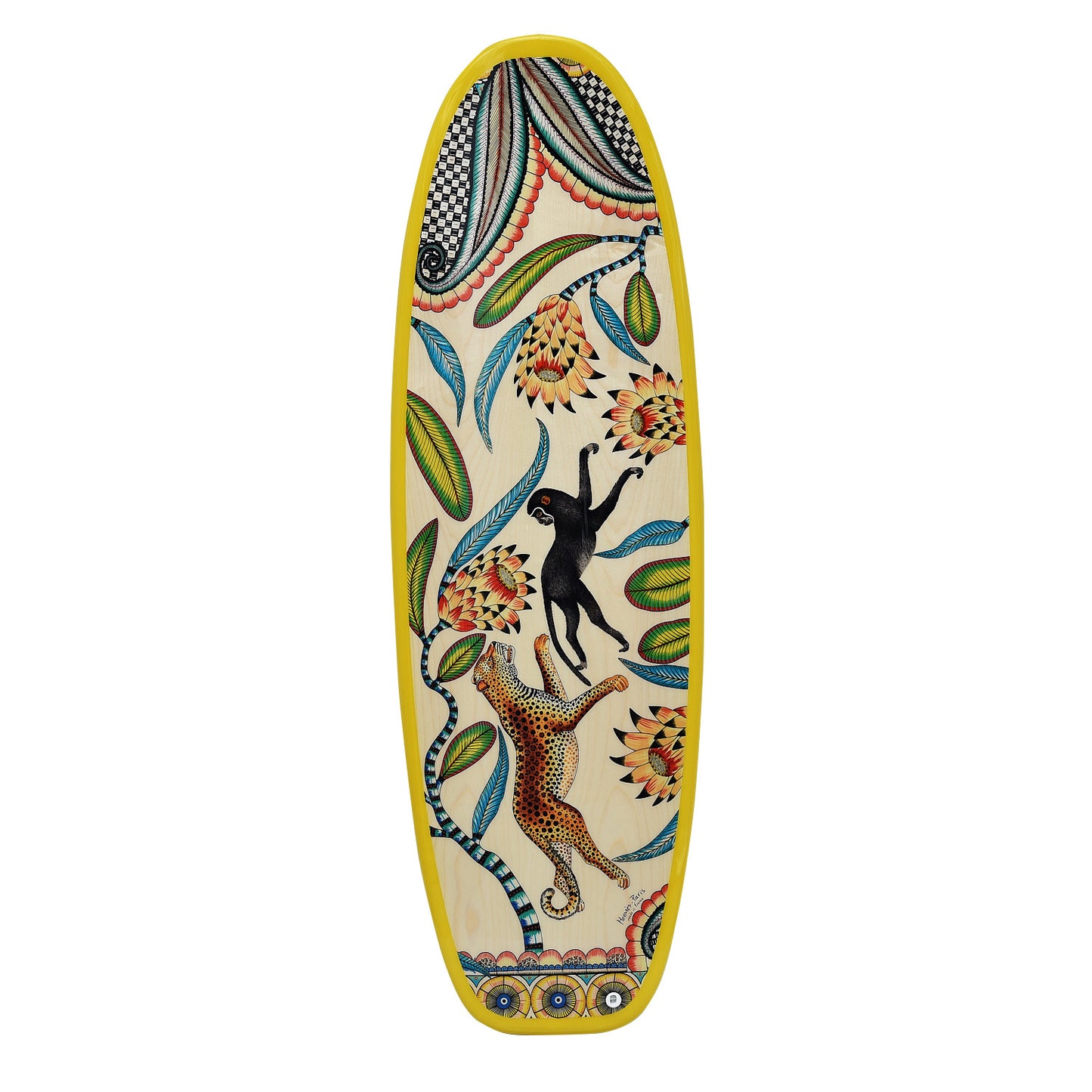 Resin Savana Dance Surfboard Yellow