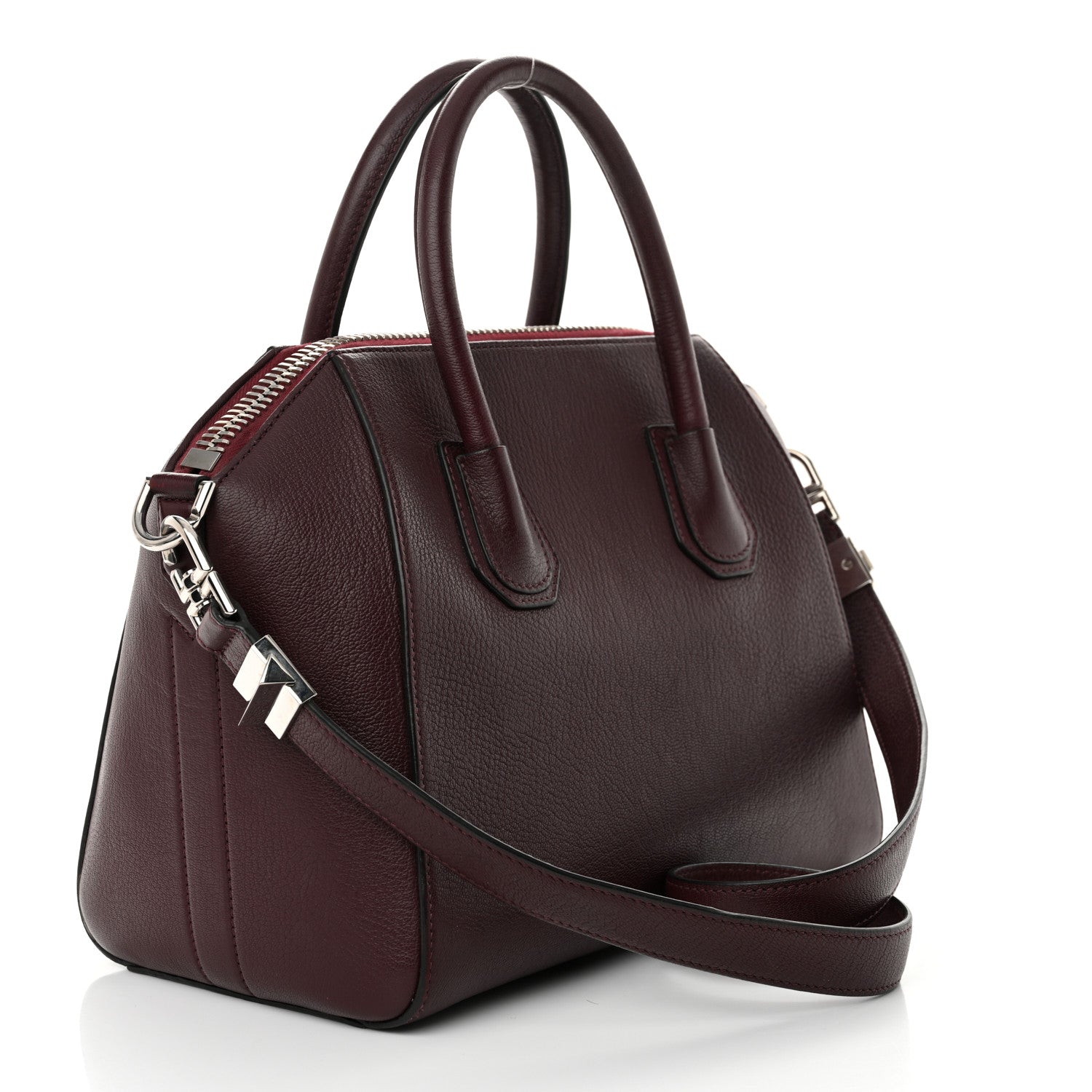 Givenchy Sugar Goatskin Medium Antigona Oxblood 3 of 17