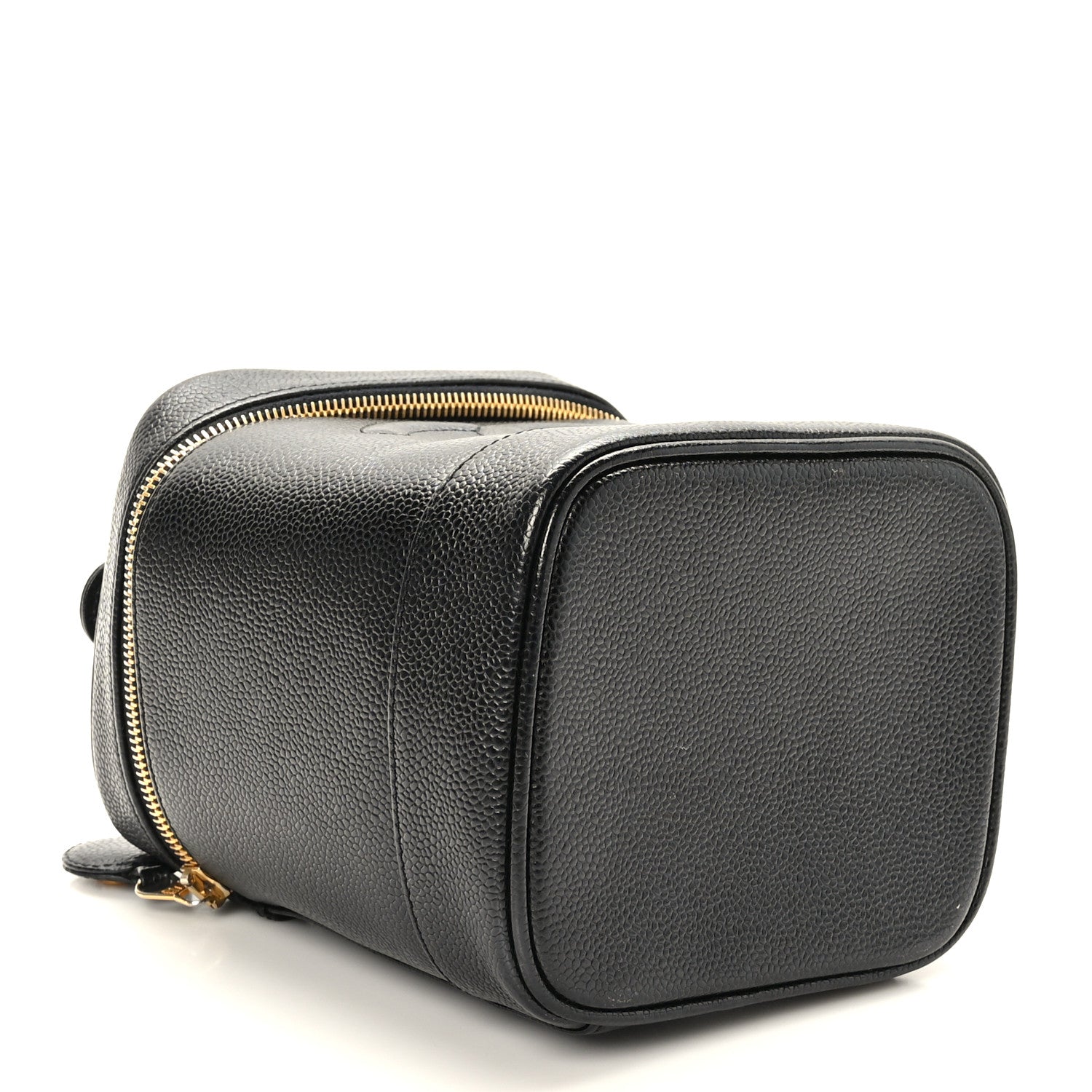Chanel Caviar Vanity Cosmetic Case Black 4 of 9