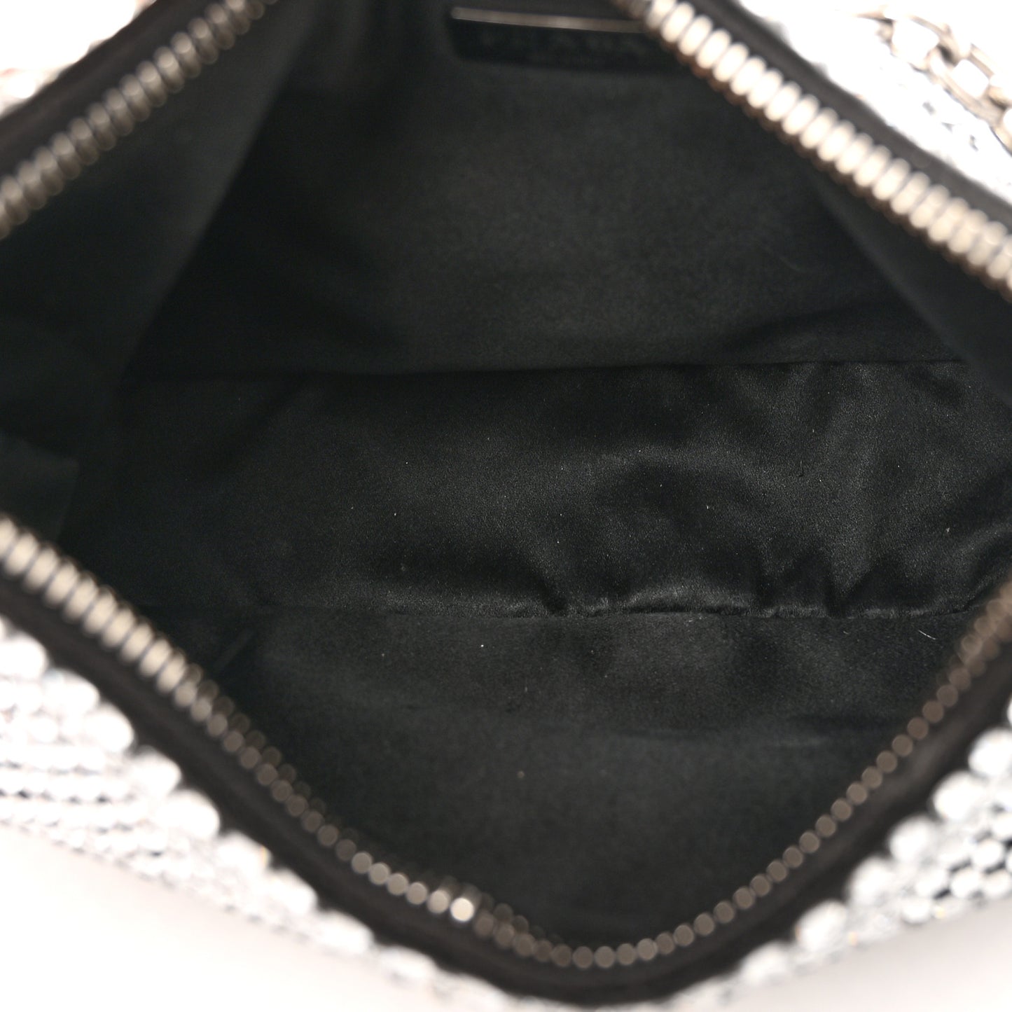 Satin Crystal Re-Edition 2005 Shoulder Bag Cristal