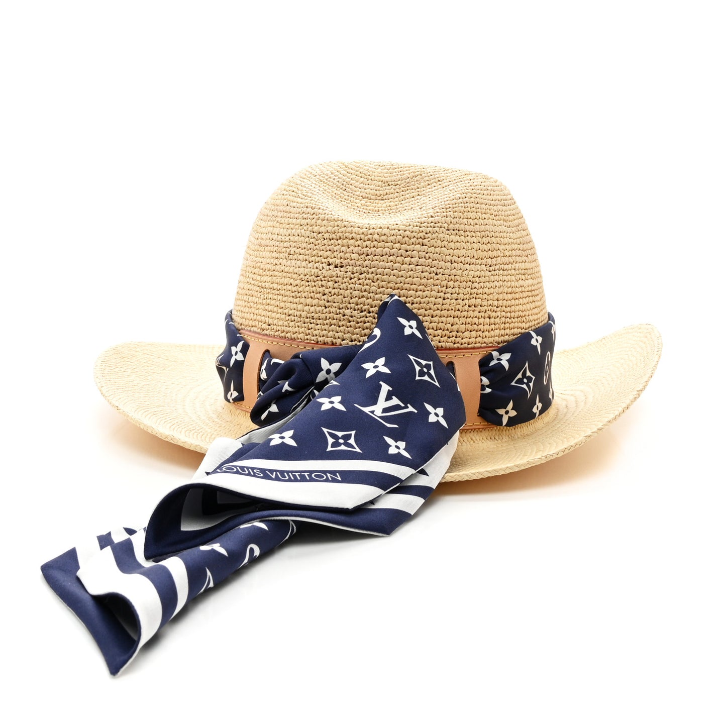 Raffia Panama Fedora M Natural