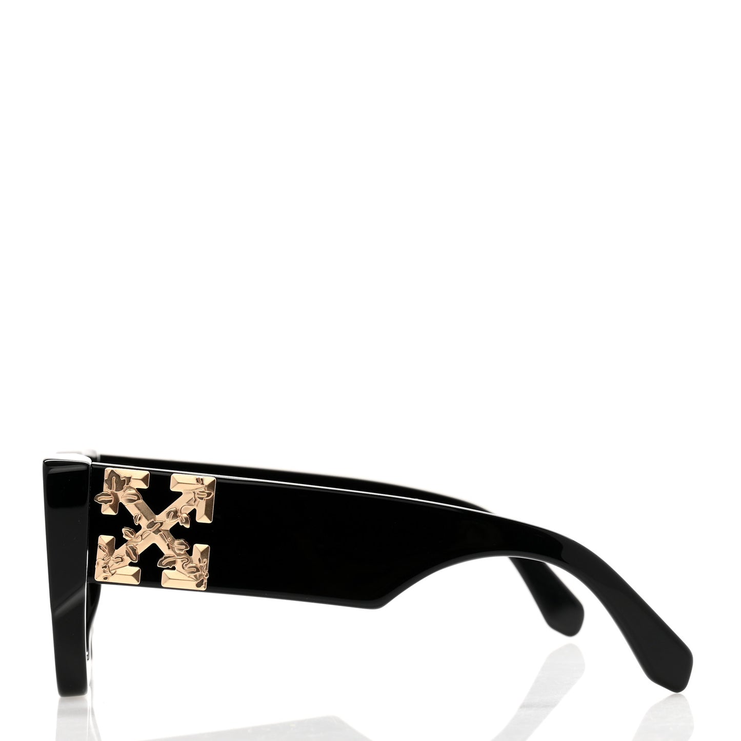 Acetate Square The Sun Sunglasses Black