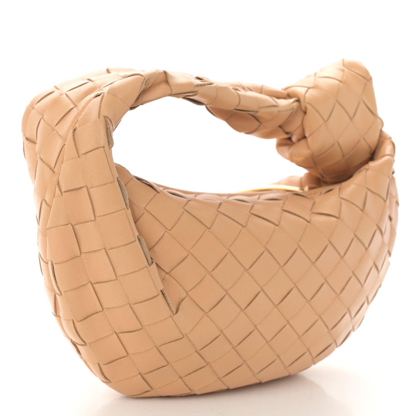 Nappa Intrecciato Mini Jodie Almond