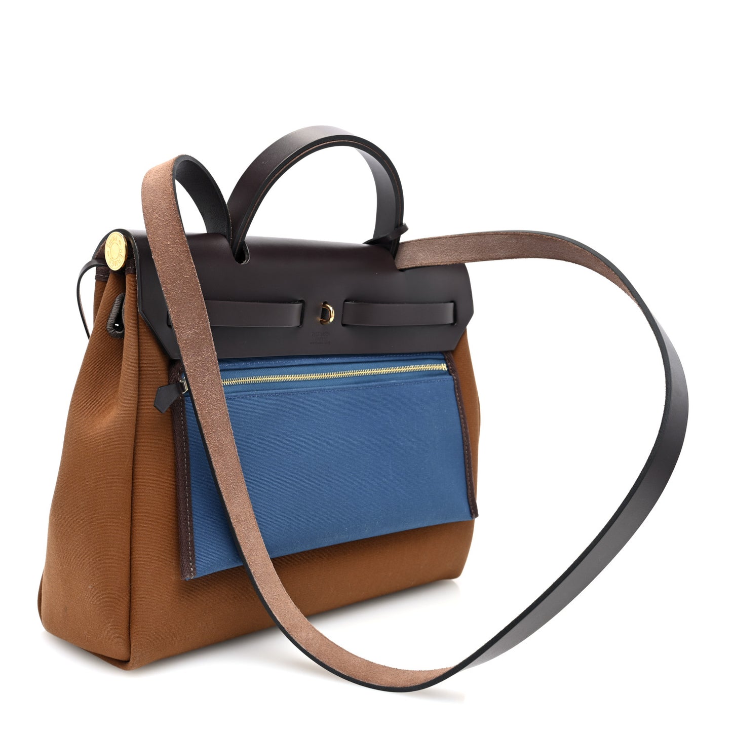Toile Officier Vache Hunter Herbag Zip Retourne 31 PM Alezan Bleu Outremer Ebene