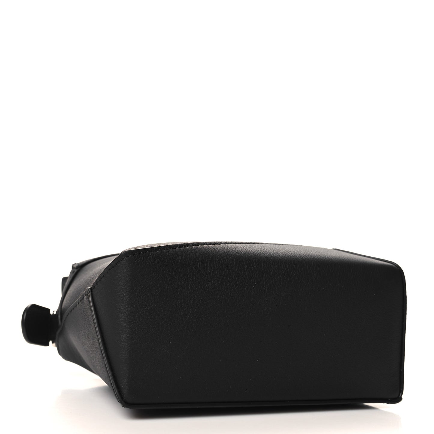 Calfskin Mini Puzzle Edge Bag Black