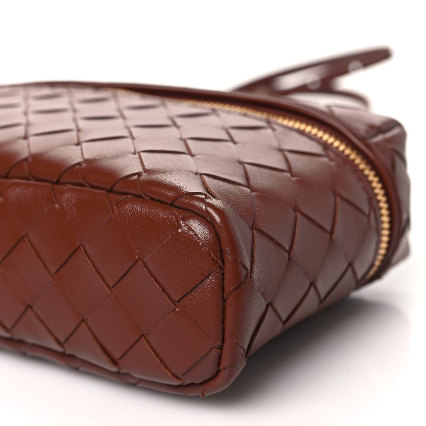 Nappa Intrecciato Bang Bang Vanity Case Sapele