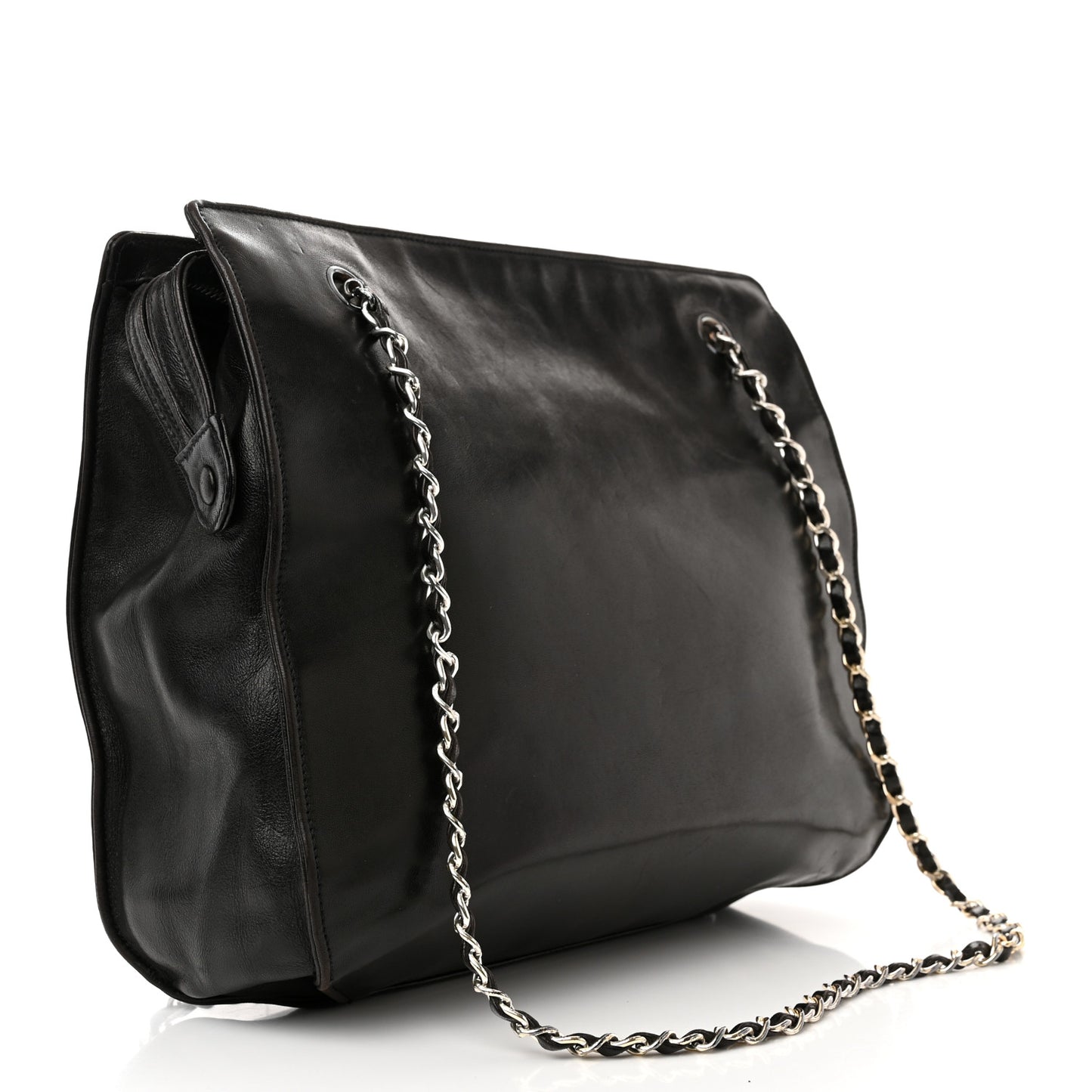 Lambskin CC Tote Black