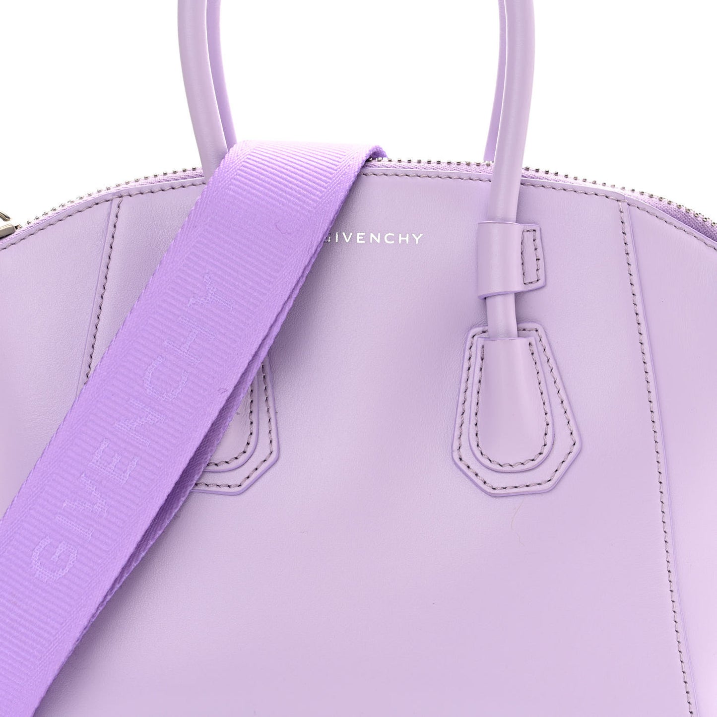 Box Calfskin Mini Sport Antigona Top Handle Bag Mauve