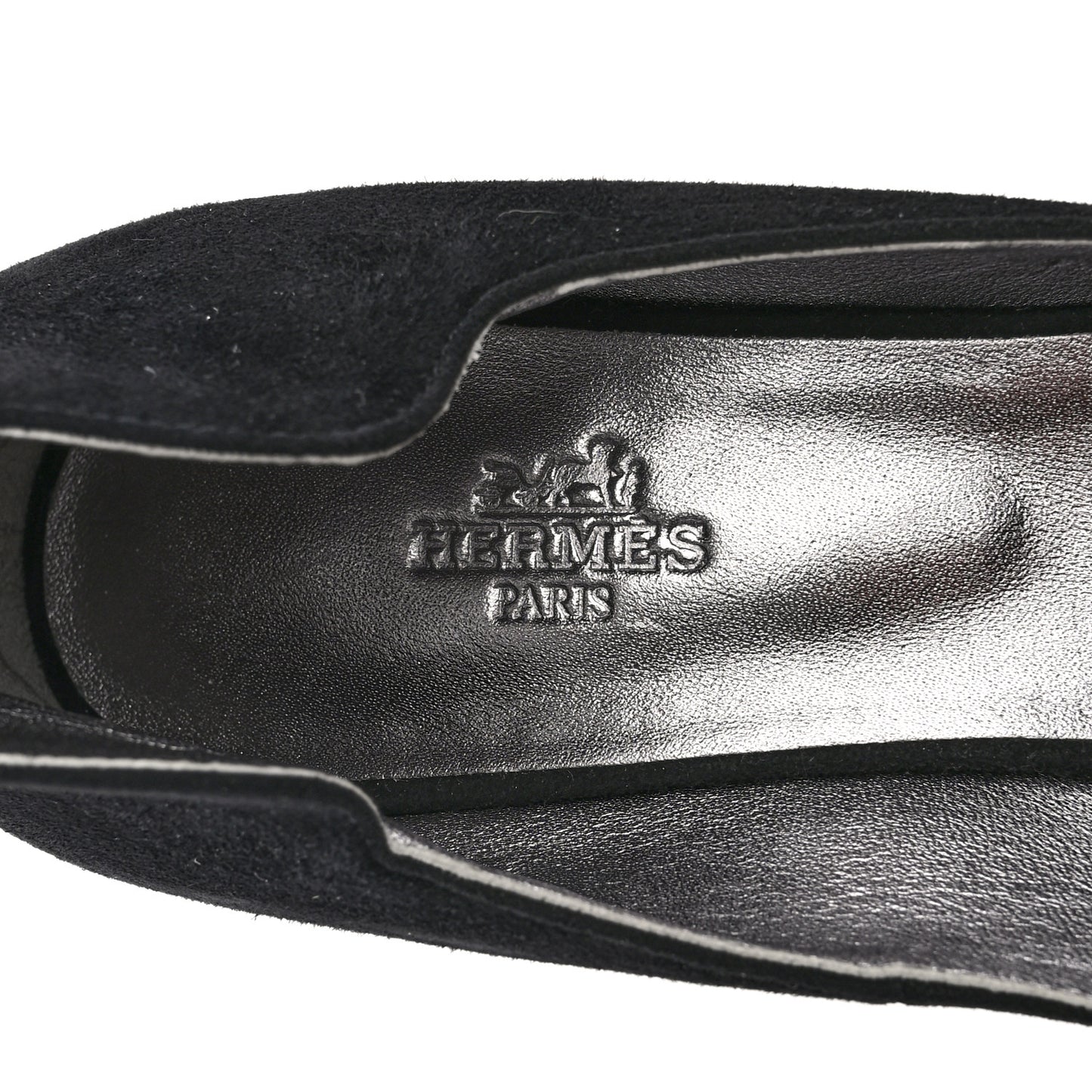 Suede Goatskin Victoire 90 Pumps 38 Black
