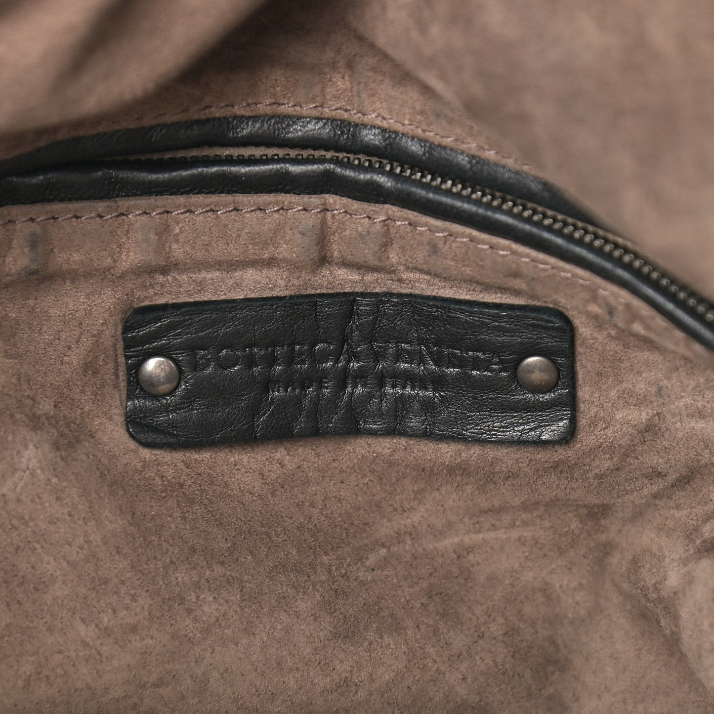 Nappa Intrecciato Boston Black