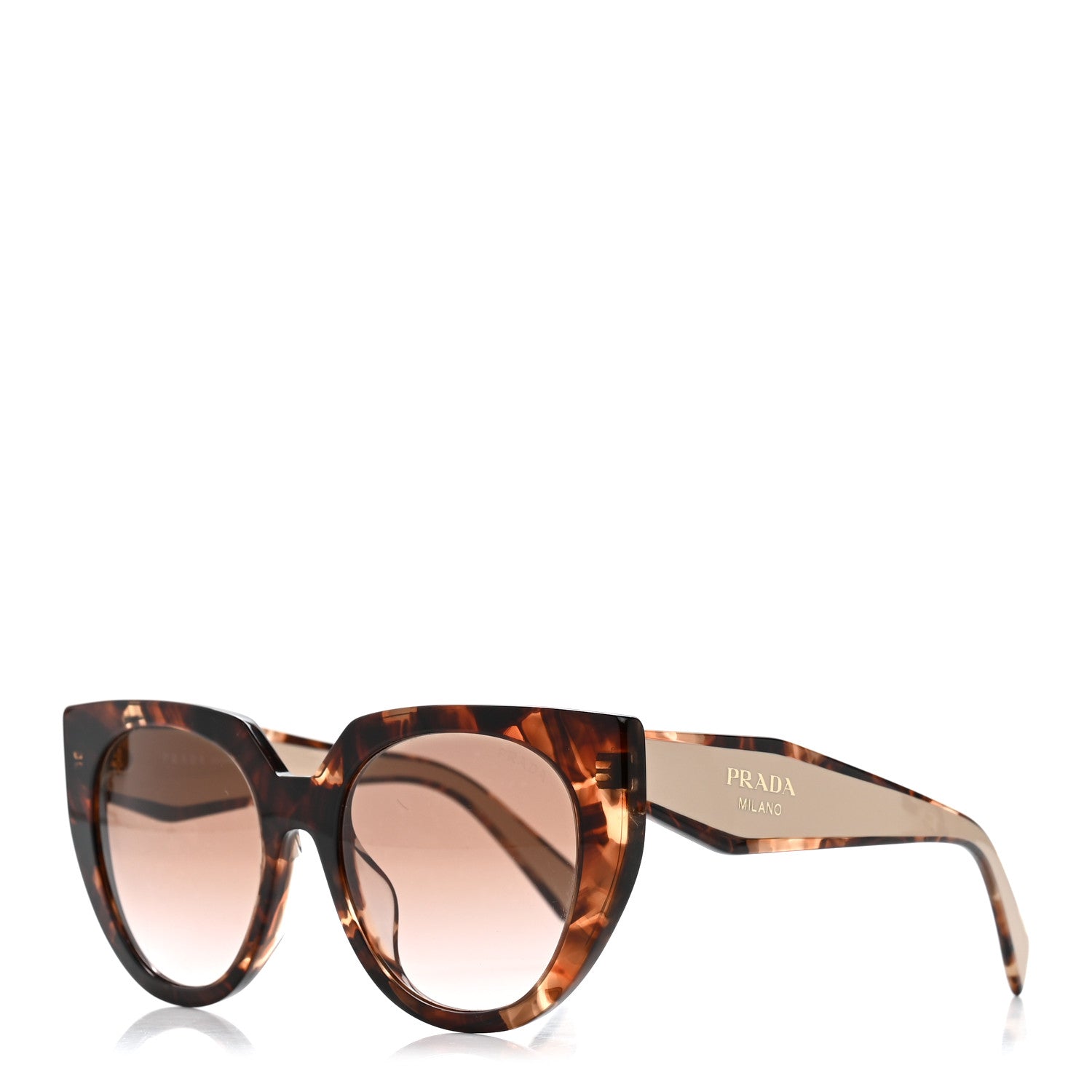 Prada Acetate Sunglasses SPR 14W Tortoise Brown 1912848 – FASHIONPHILE