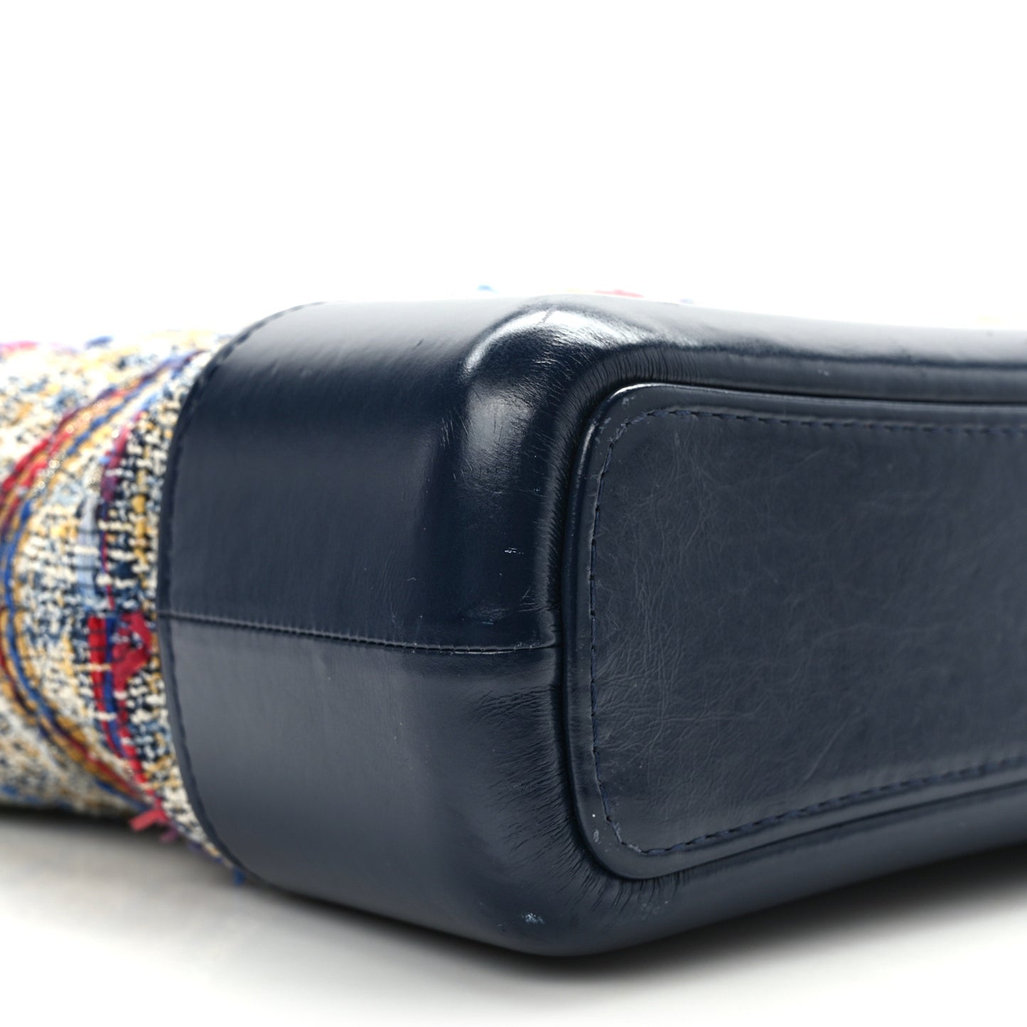Tweed Calfskin Medium Gabrielle Hobo Blue