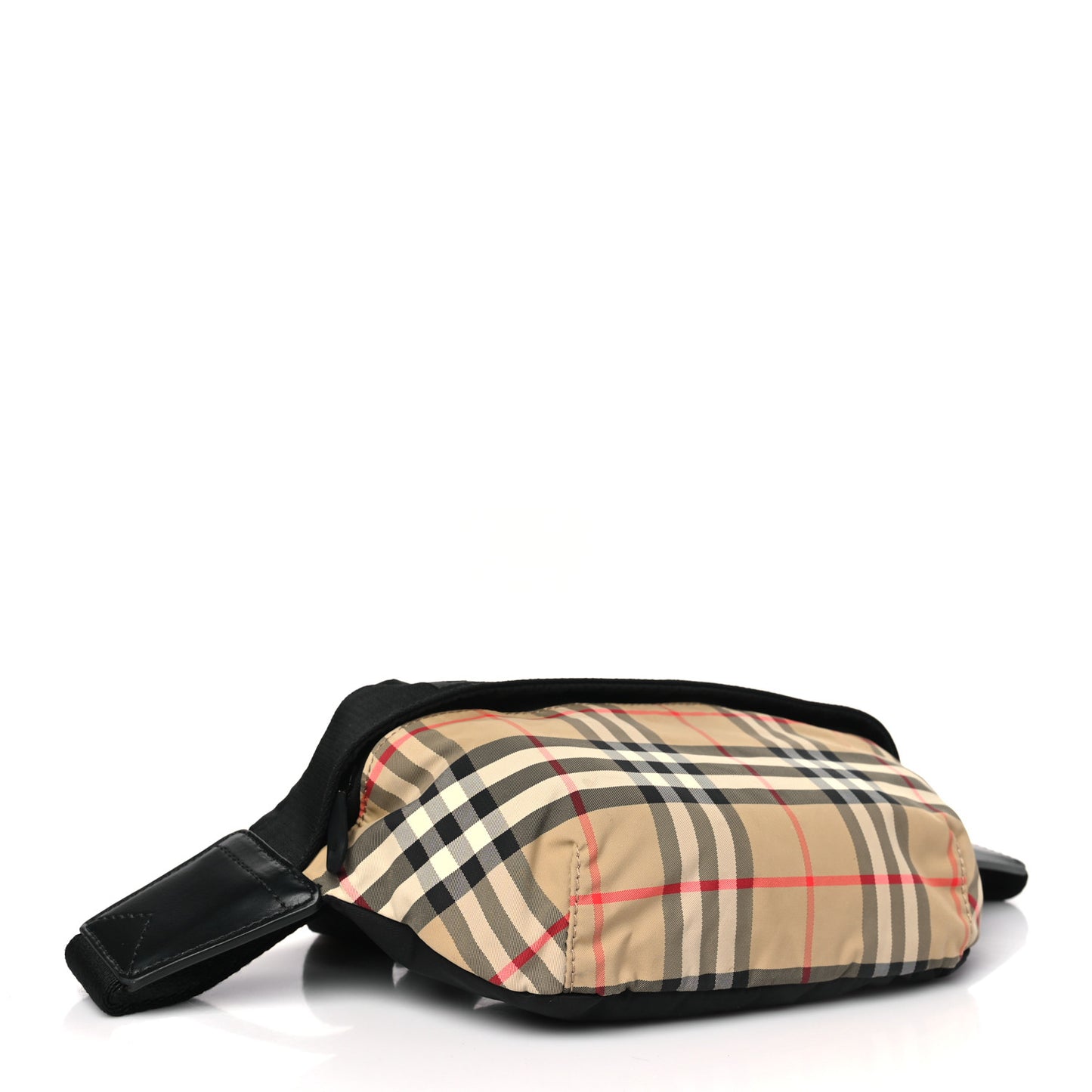 Nylon Vintage Check Sonny Bum Bag Archive Beige Black