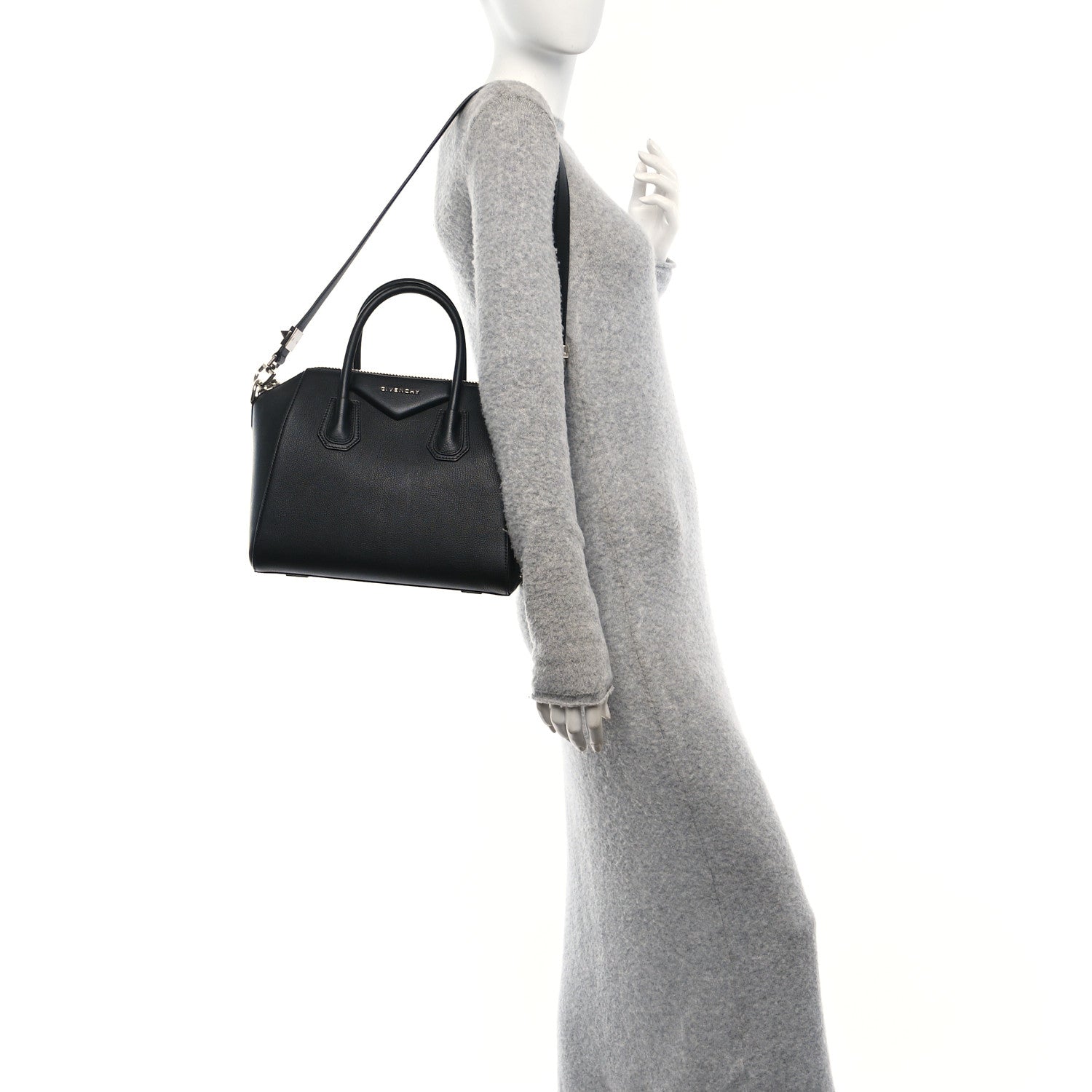 Givenchy Sugar Goatskin Small Antigona Black 2 of 10