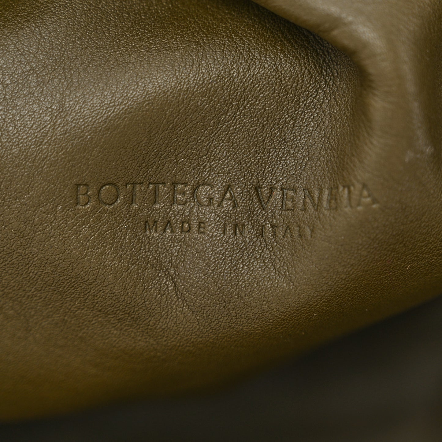Smooth Butter Calf The Pouch Oversized Clutch Mud