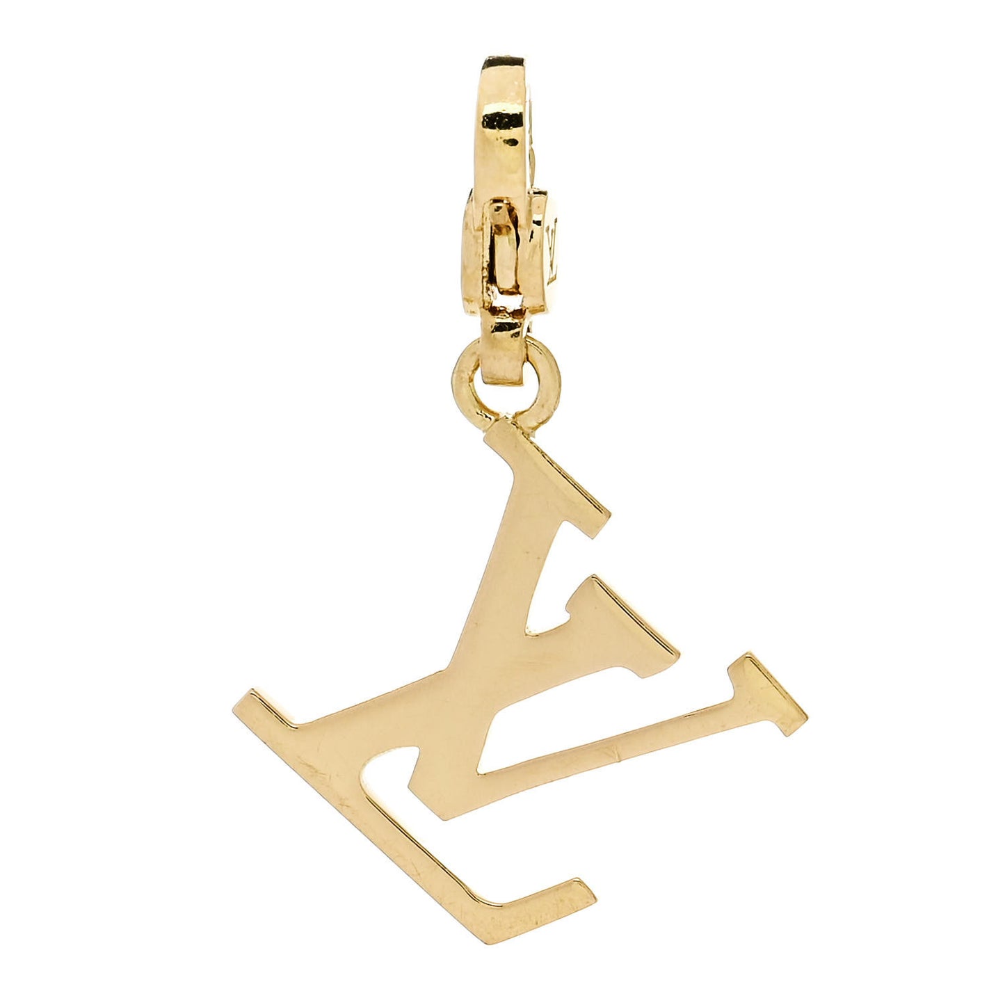 18K Yellow Gold LV Initiales Charm