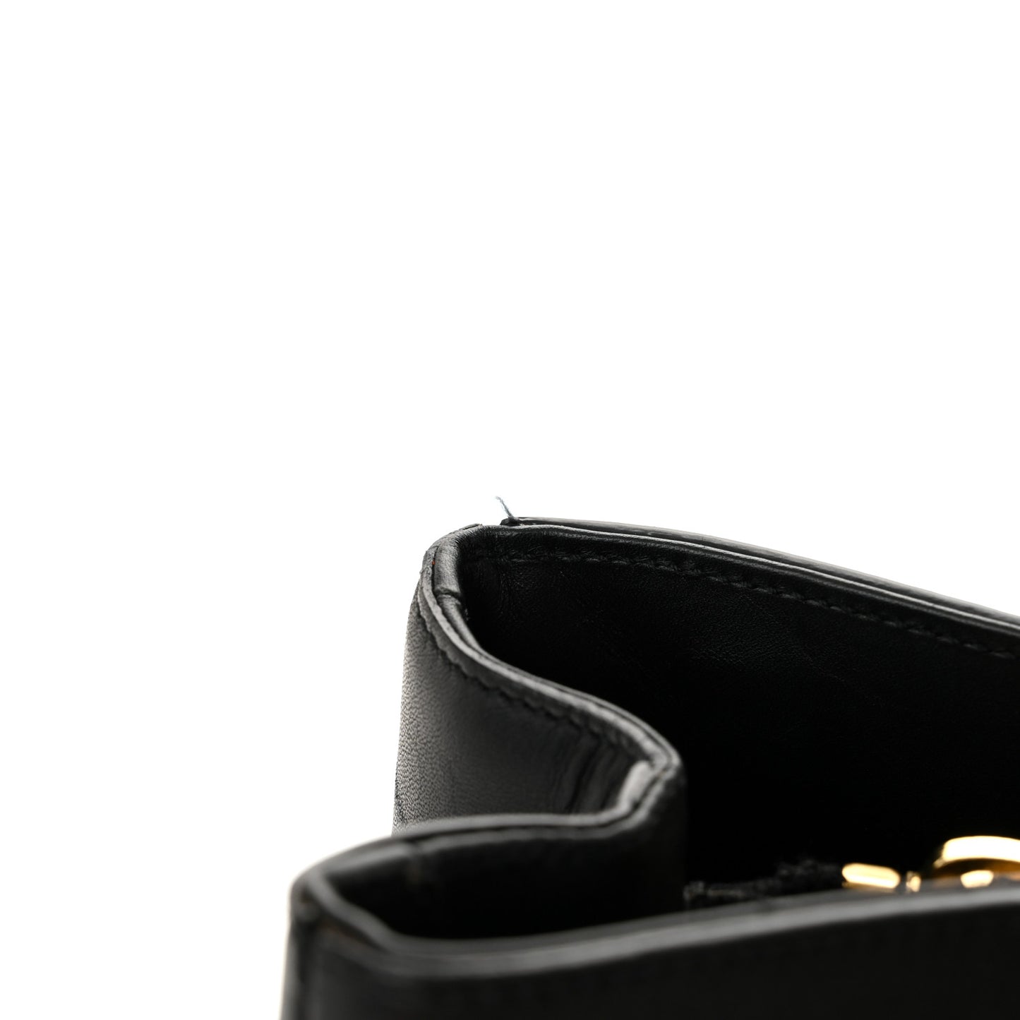 Soft Calfskin Monogram Cassandre Shopper Black
