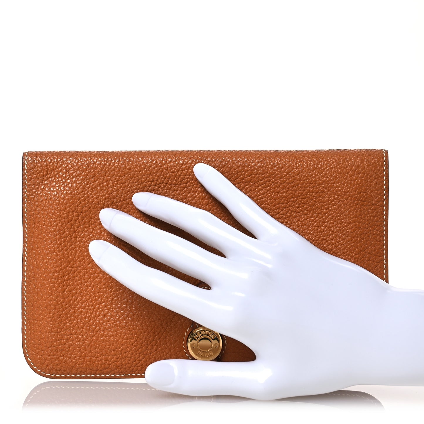 Togo Dogon Duo Wallet Gold
