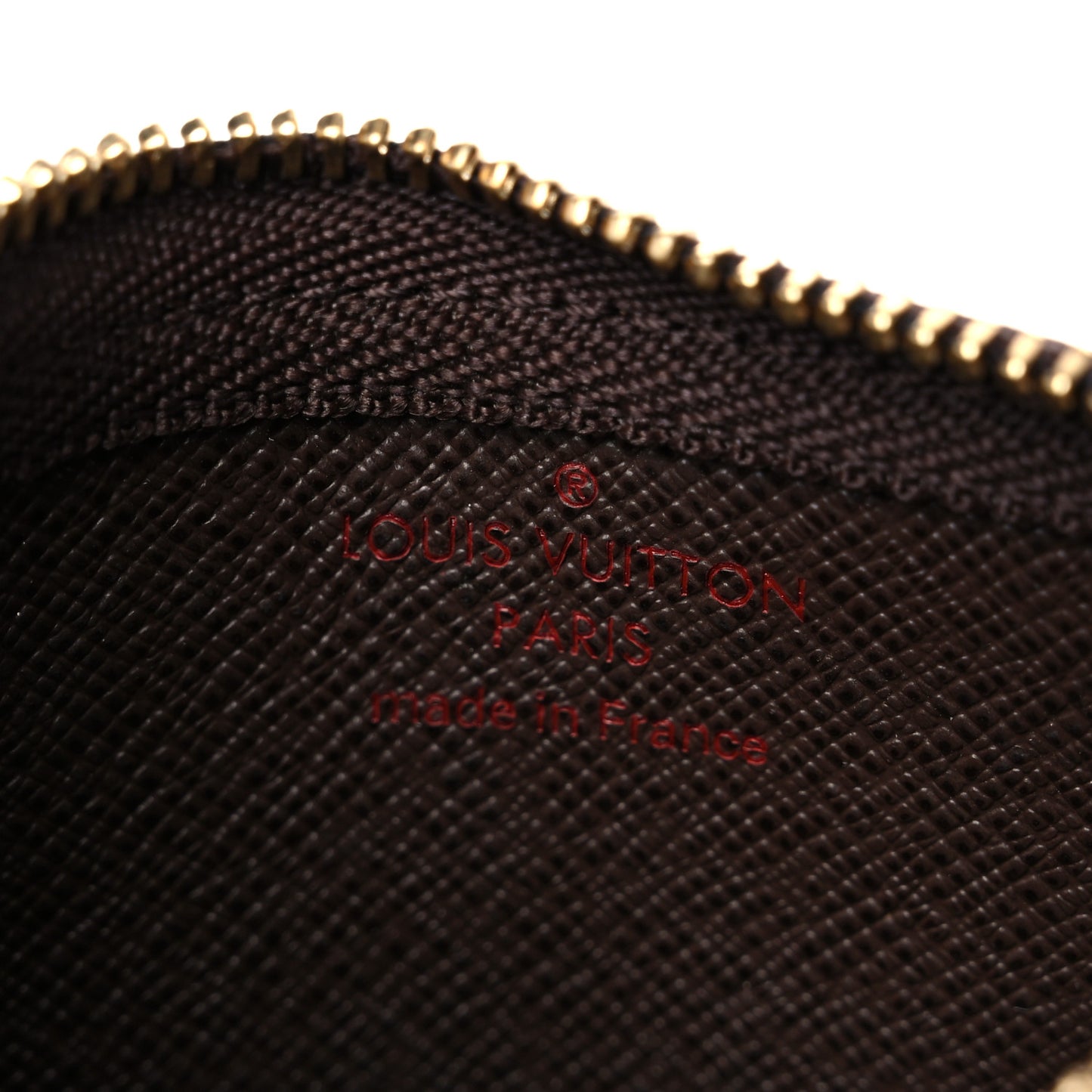 Damier Ebene Key Pouch