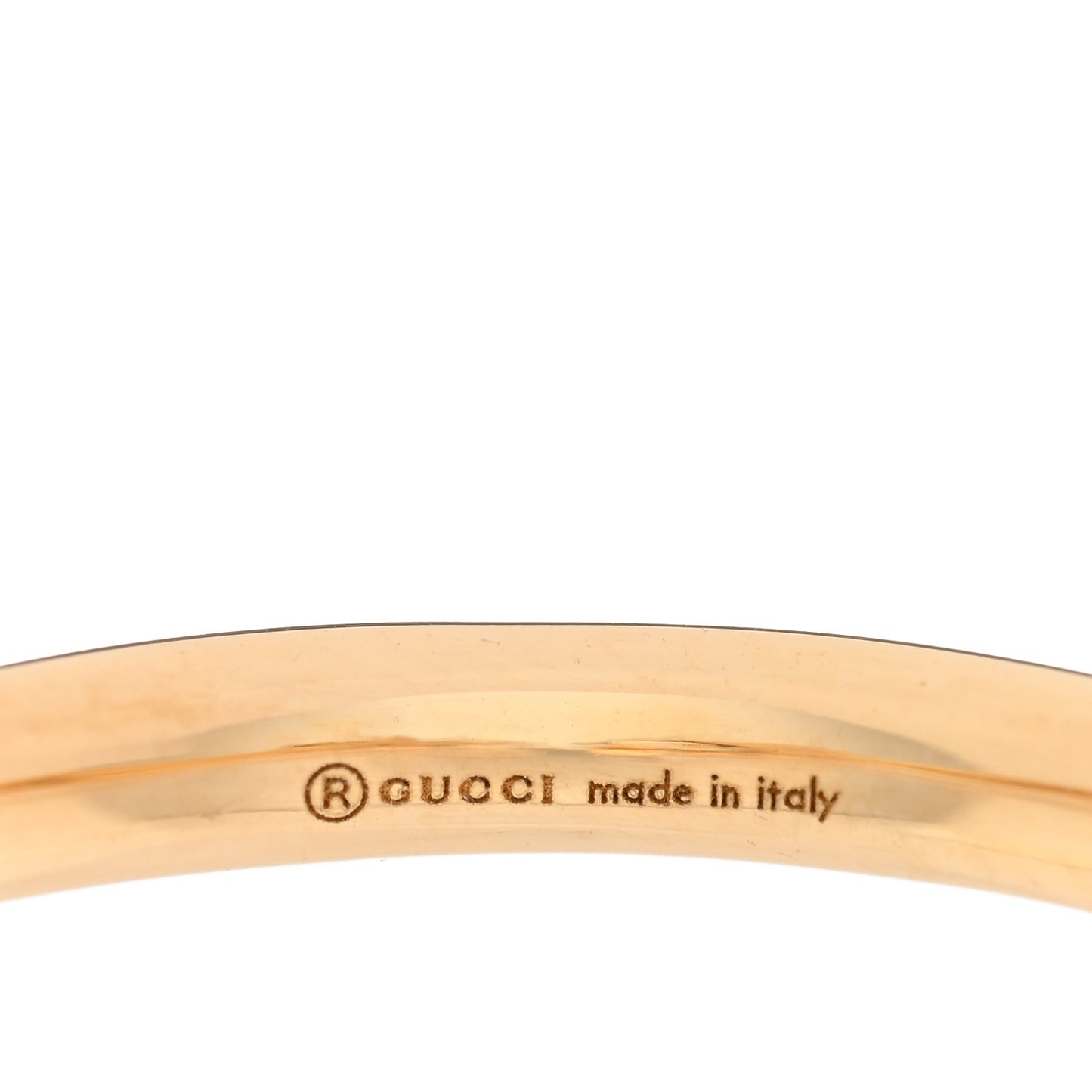 18K Yellow Gold Diamond Flora Open Ring 54 7