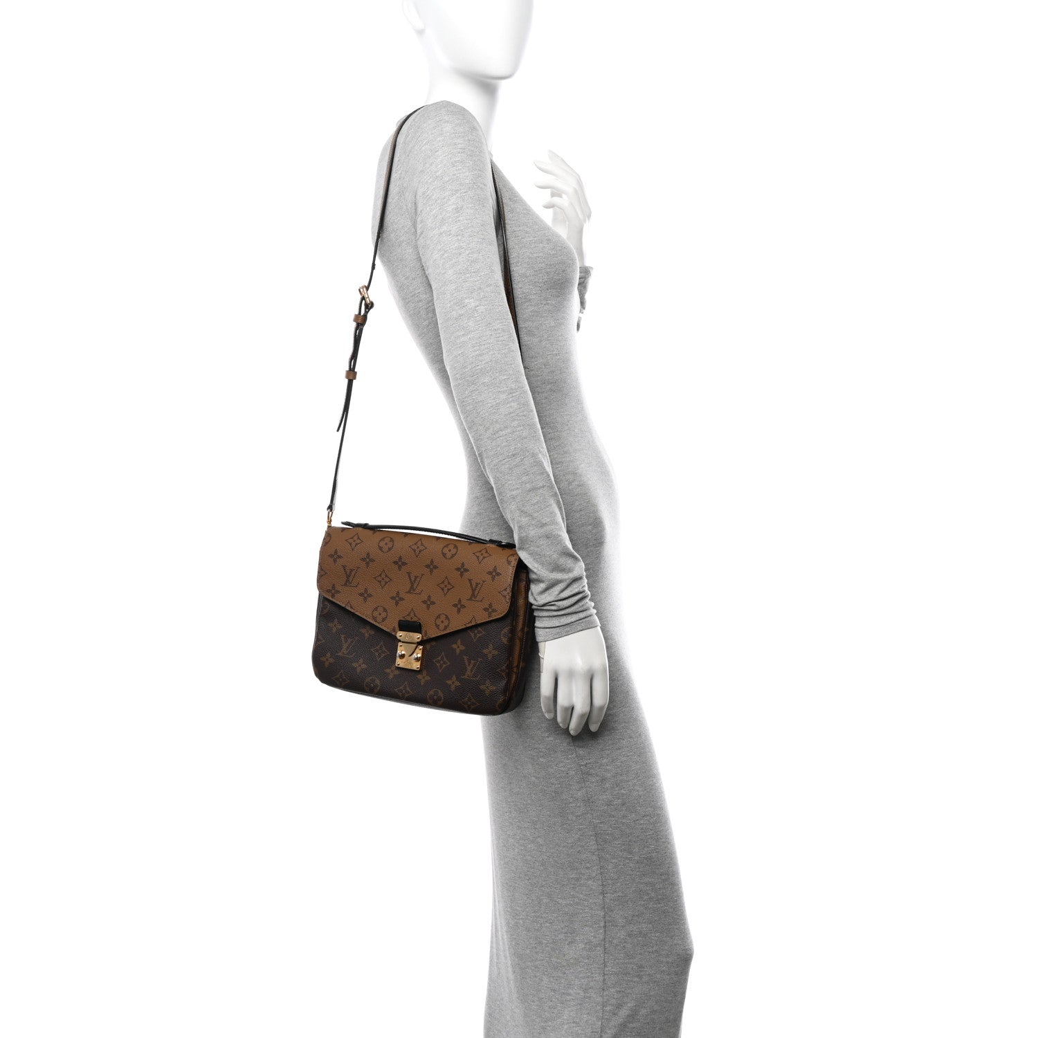 Louis Vuitton Reverse Monogram Pochette Metis 2 of 16