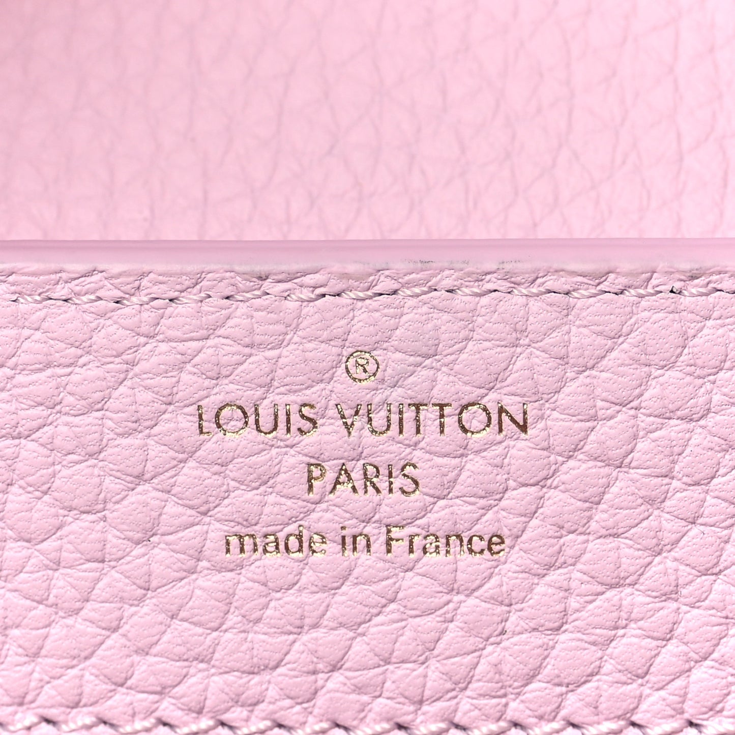 Taurillon LV Ski Capucines Mini Pearly Lilac