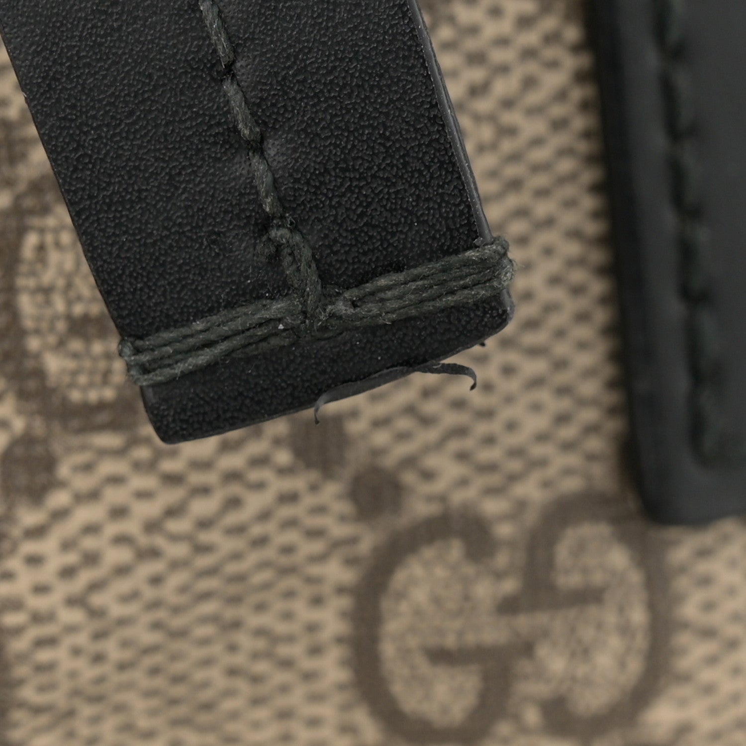 Gucci GG Supreme Monogram Web Belt Bag Black 13 of 15