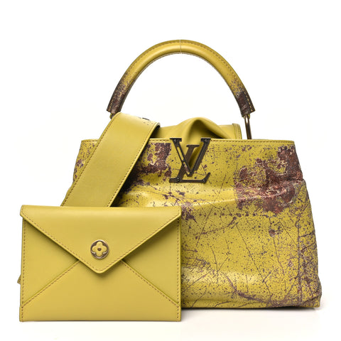 X KENNEDY YANKO Taurillon Artycapucines MM Chartreuse