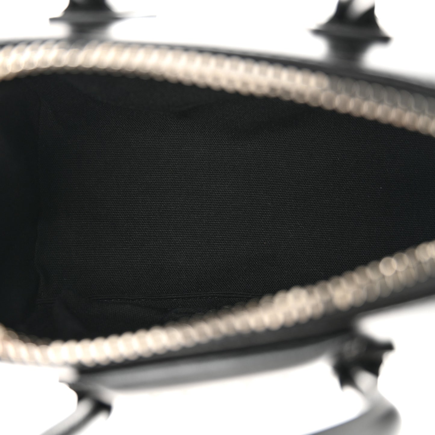 Shiny Lord Calfskin Mini Antigona Black