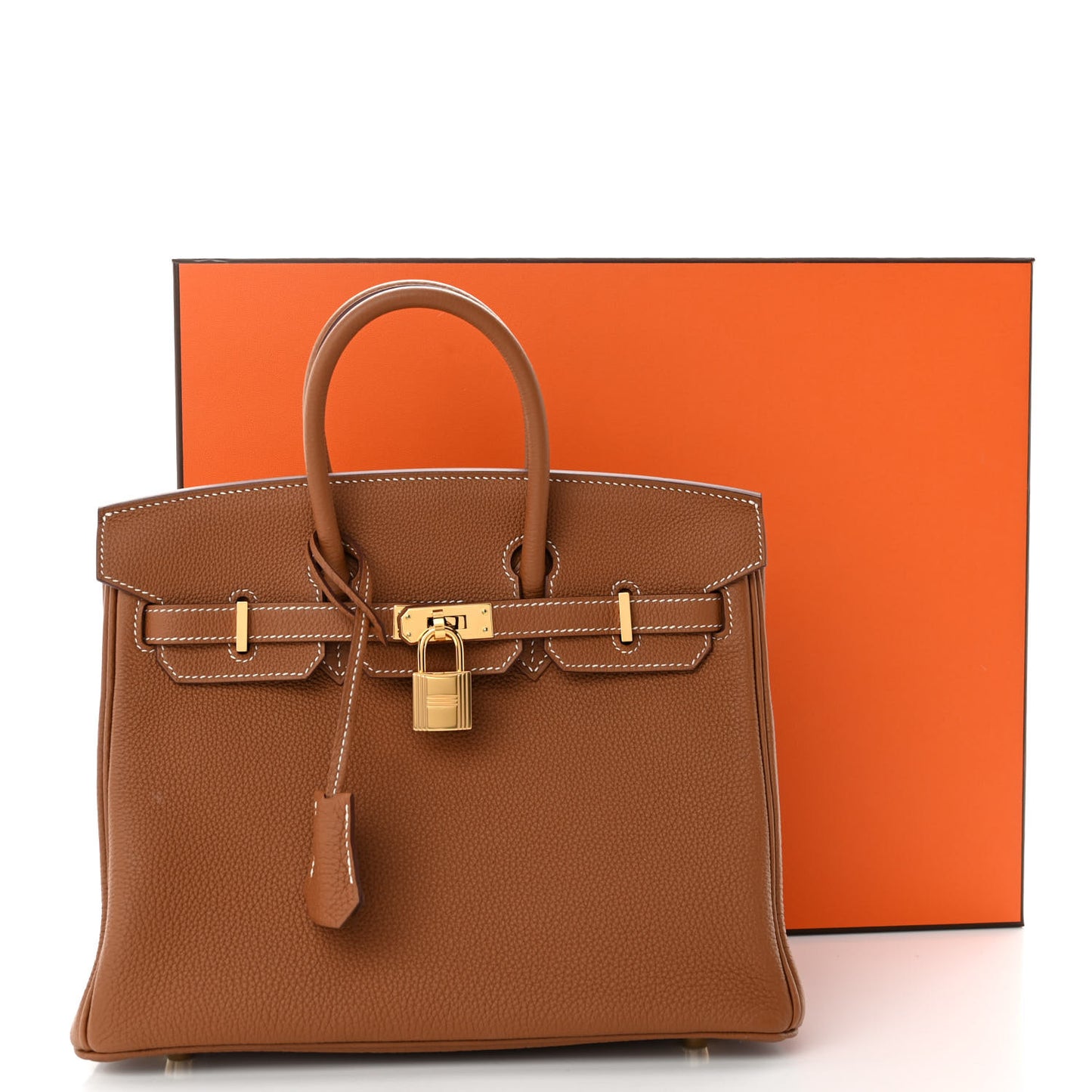 Togo Birkin 25 Gold