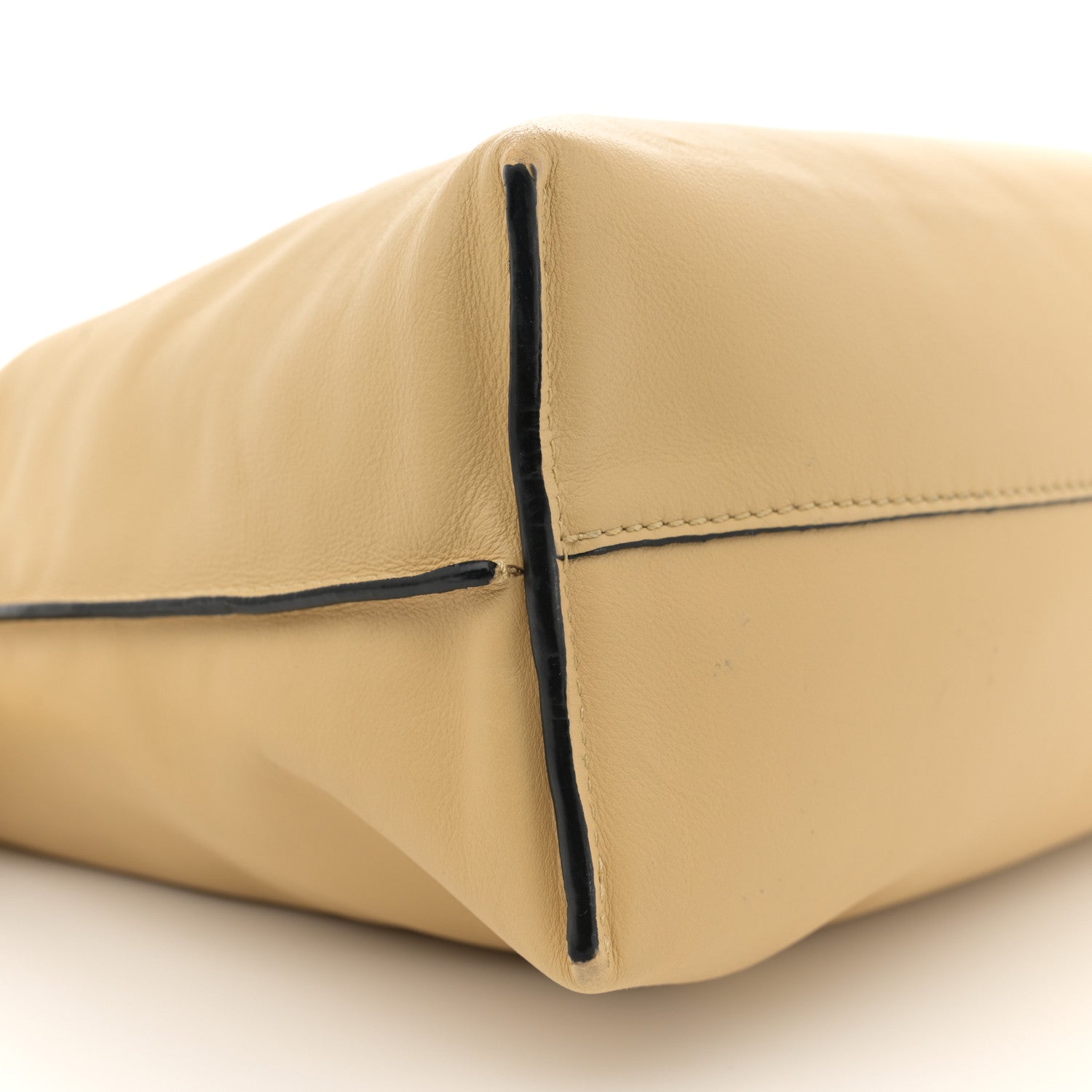 Loewe Nappa Flamenco Knot Clutch Dark Butter 9 of 12