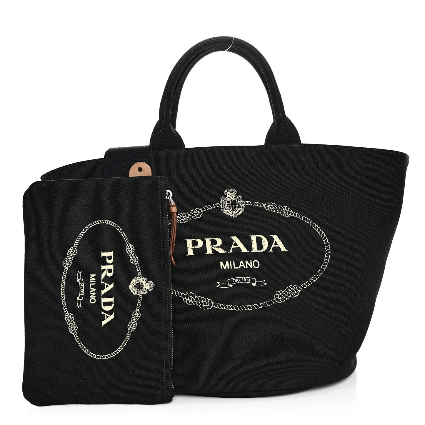Canapa Small Shopping Tote Black