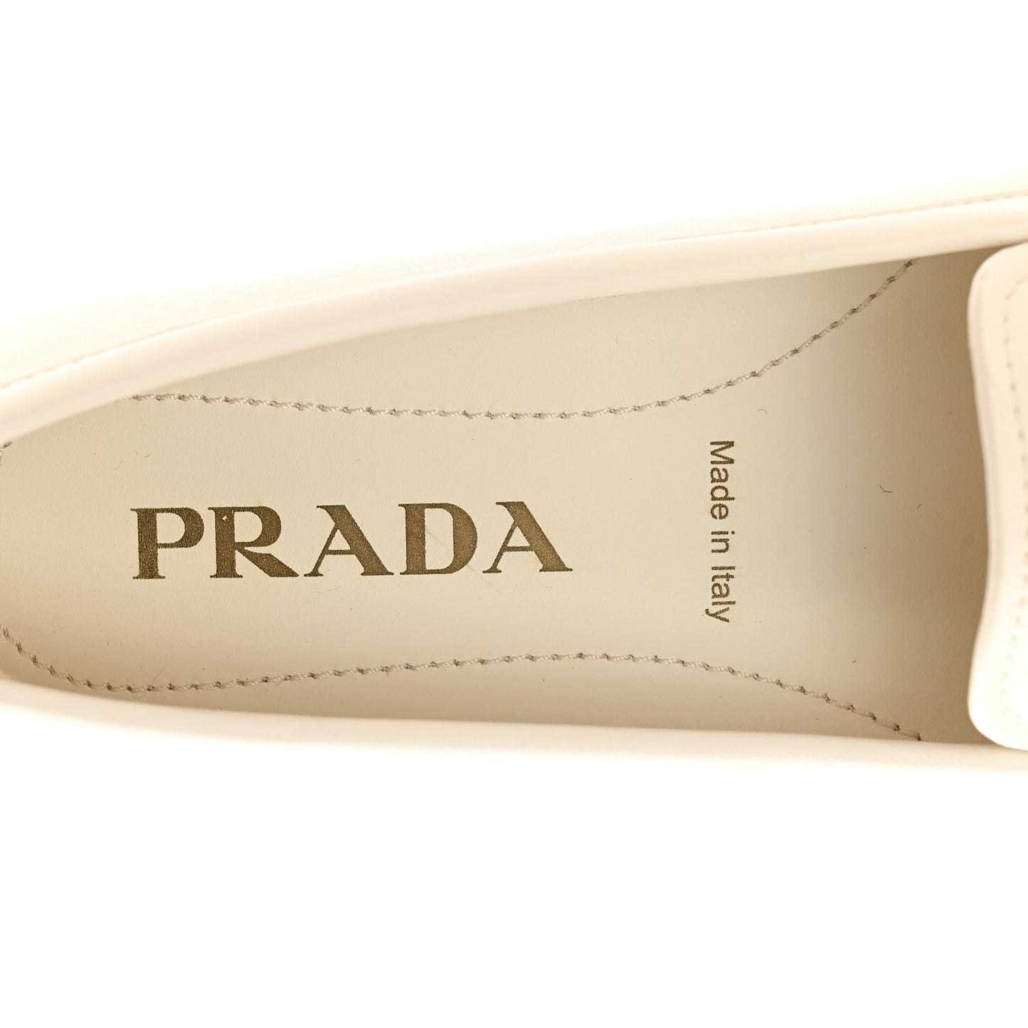 Cervo Triangle Driving Loafer 38 Avorio