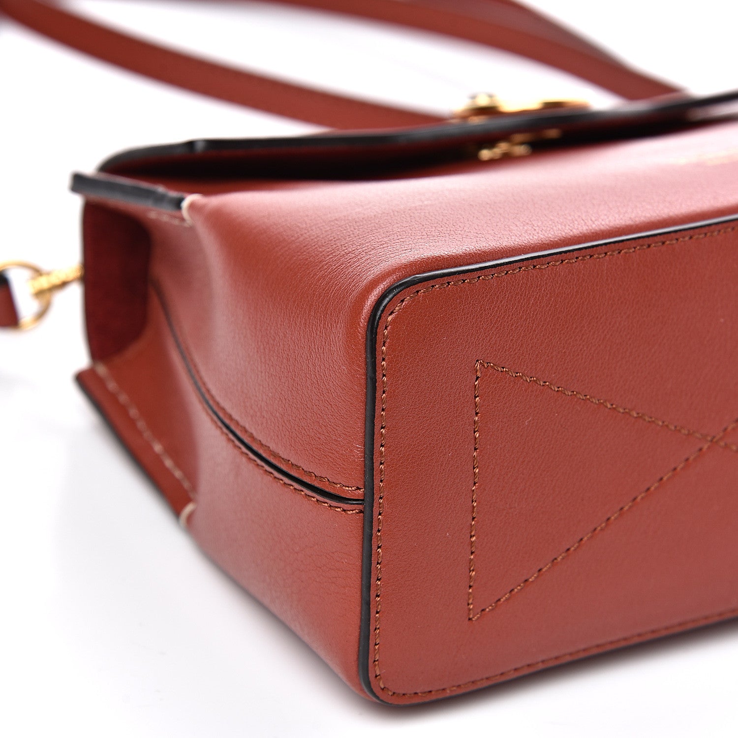 Mulberry Silky Calfskin Micro Seaton Rust 7 of 8
