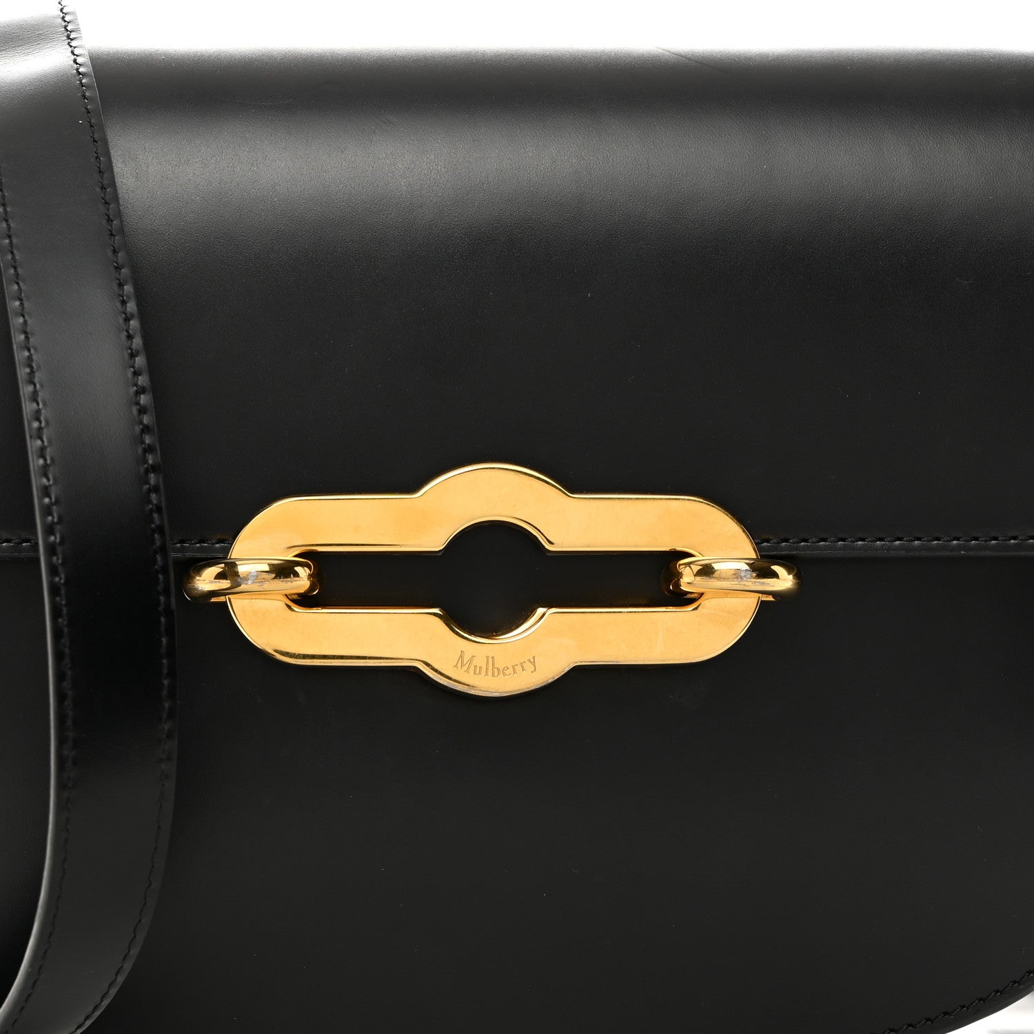 Mulberry Super Lux Calfskin Small Pimlico Satchel Black 8 of 12