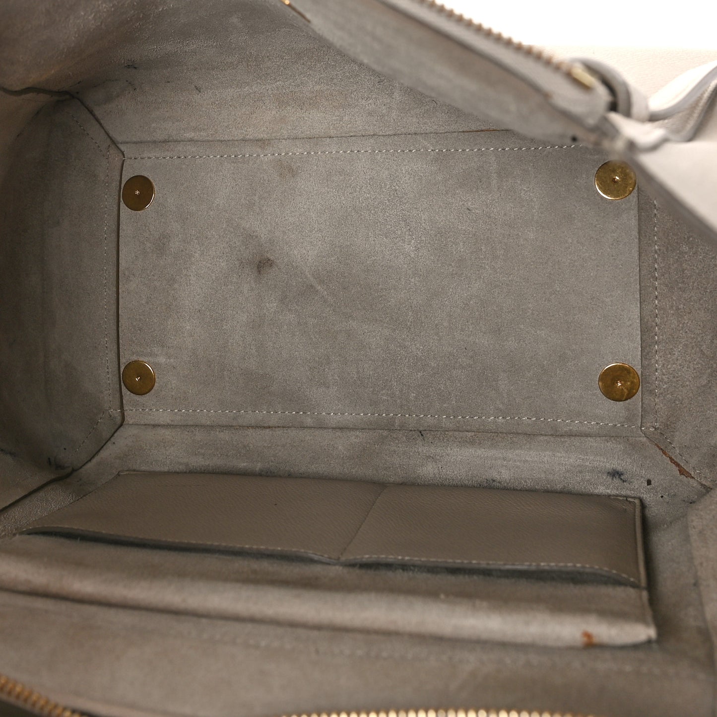 Grained Calfskin Mini Belt Bag Light Taupe