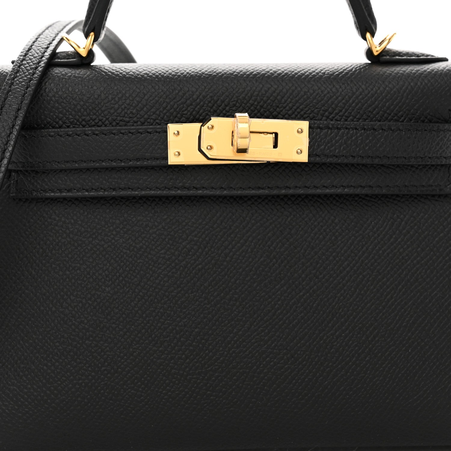 Hermes Epsom Mini Kelly Sellier 20 Black 5 of 13