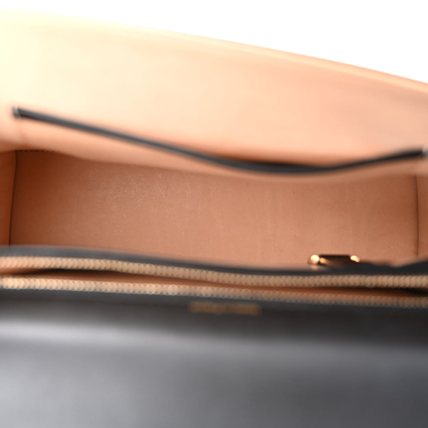 Calfskin GM Tempete Satchel Black