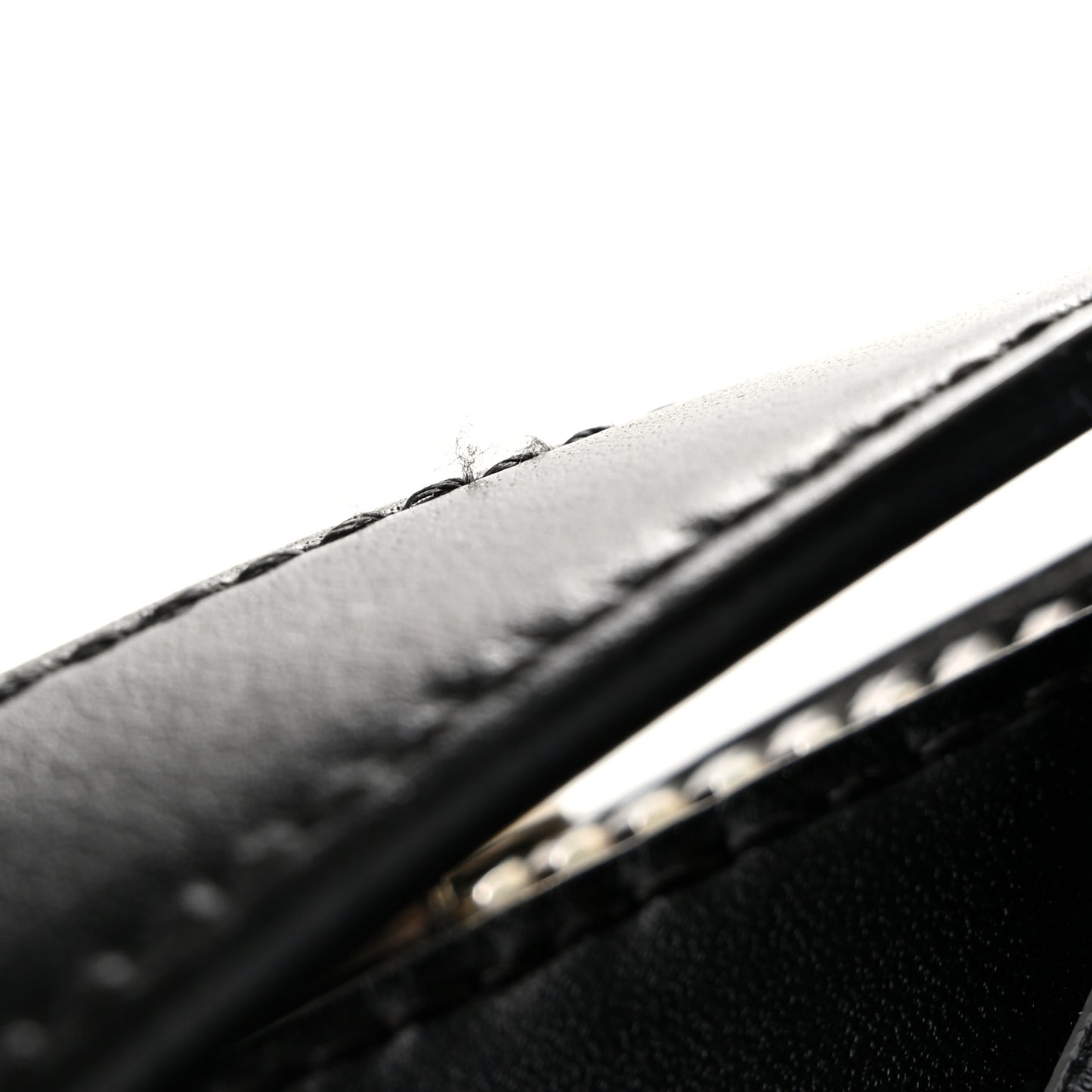 Shiny Lord Calfskin Small Antigona Black