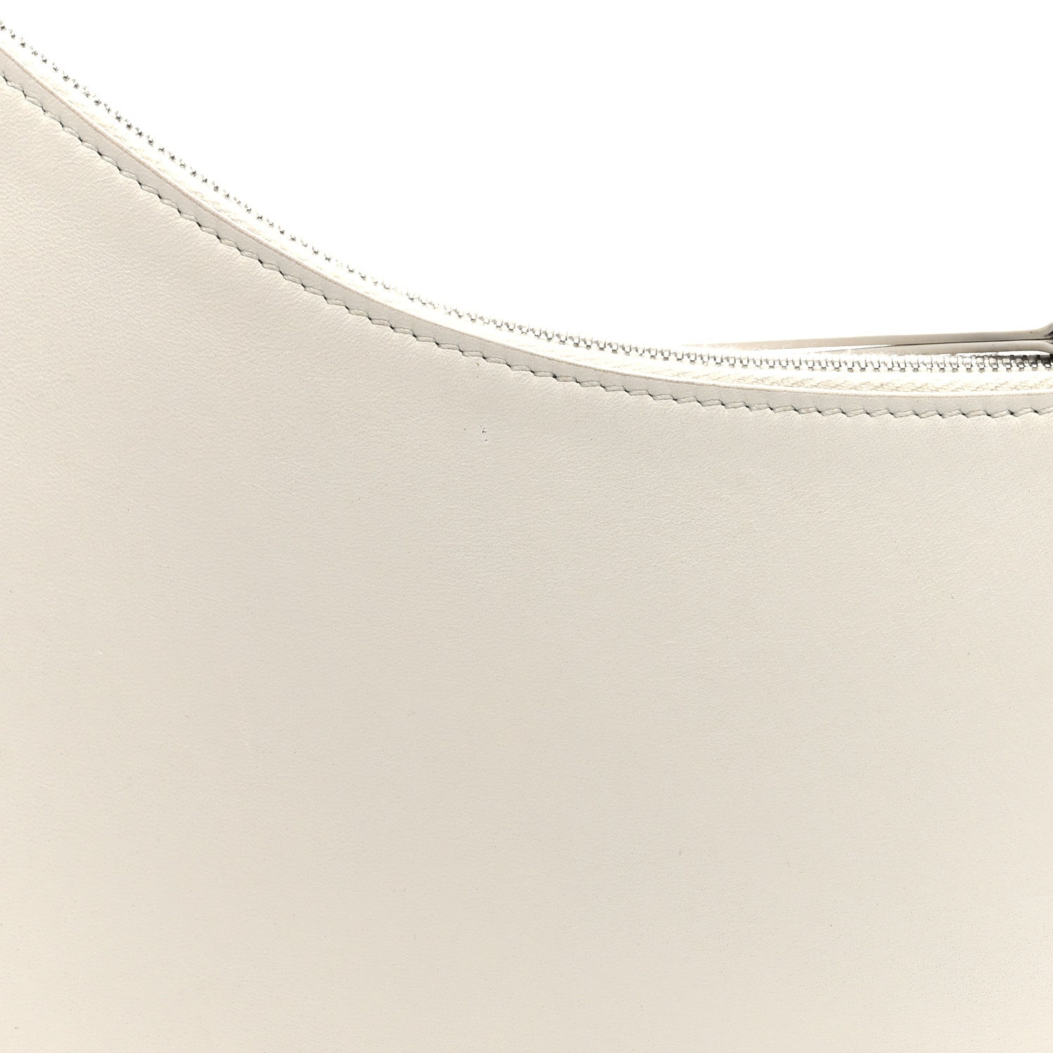 The Row Smooth Calfskin Half Moon Shoulder Bag New Ivory 7 of 10