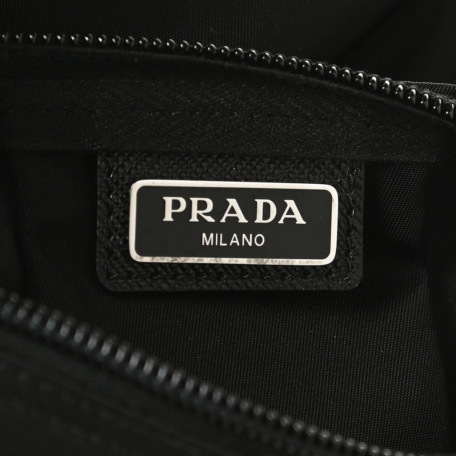 Prada Nylon Tessuto Cosmetic Pouch Black 6 of 11