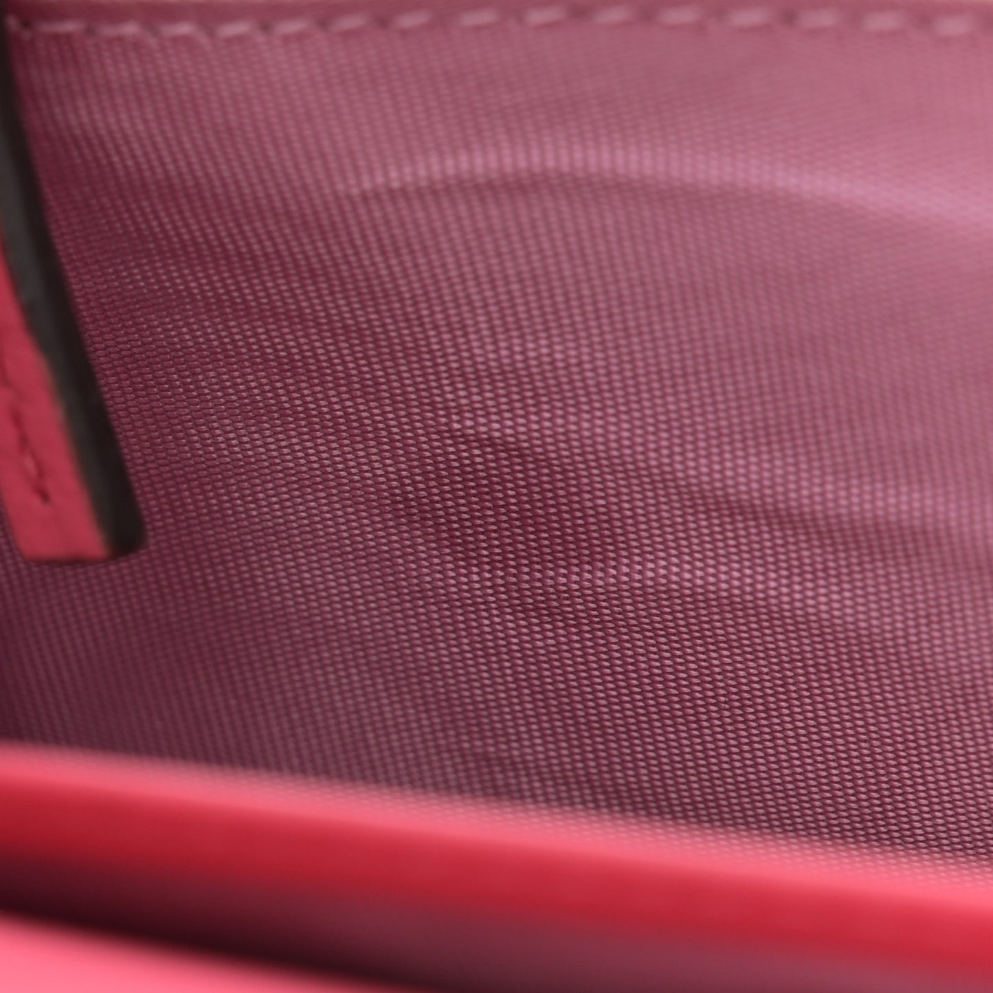 Calfskin GG Matelasse Chain Wallet Rhodamine Pink