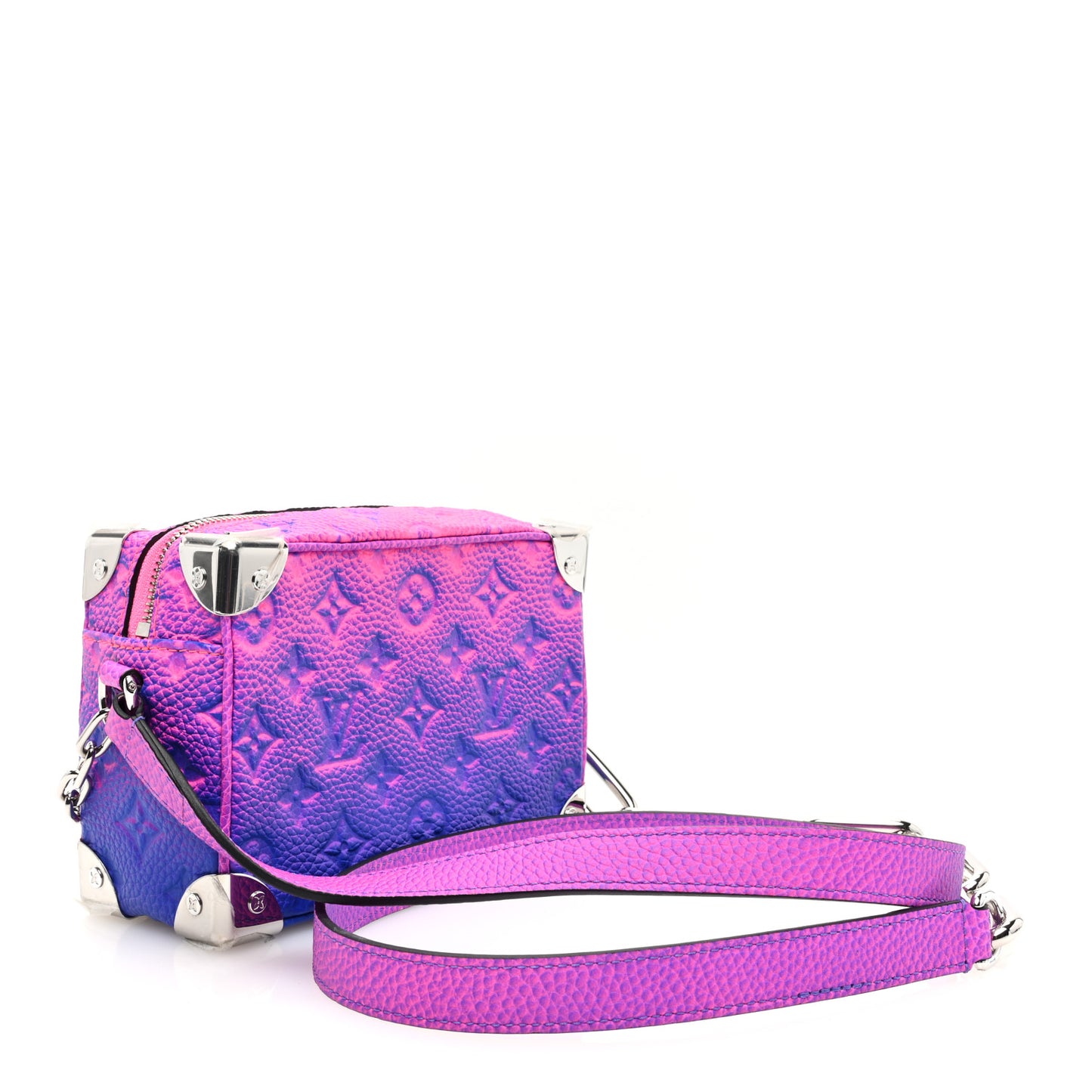 Taurillon Illusion Mini Soft Trunk Bleu Rose