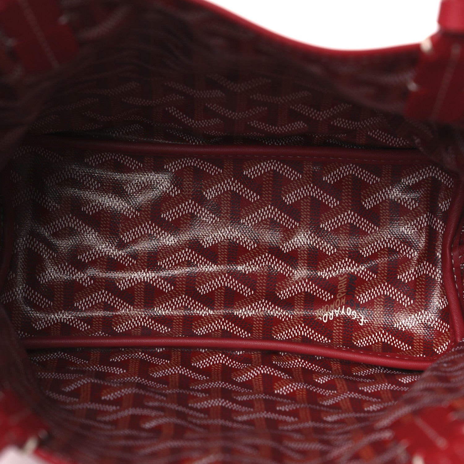 Goyard Goyardine Reversible Mini Anjou Red 10 of 18