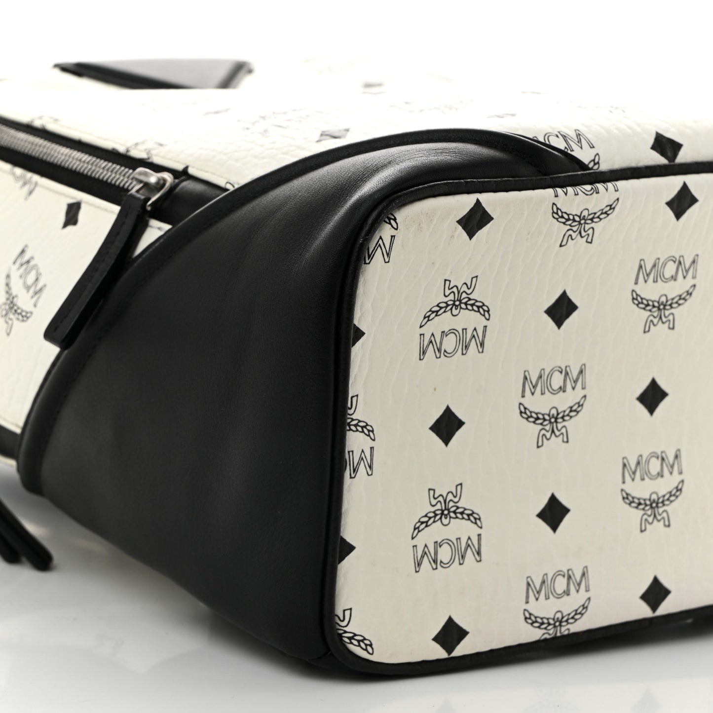 Visetos Small Duke Backpack White Black