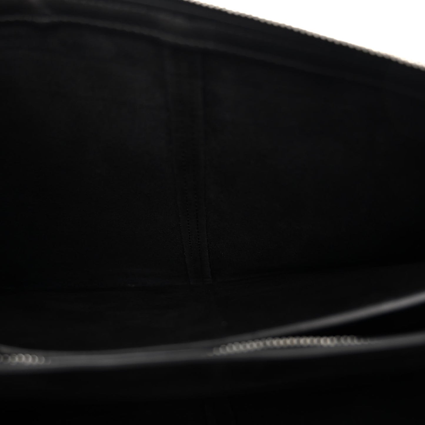 Smooth Calfskin Tri-Fold Clutch on Chain Black