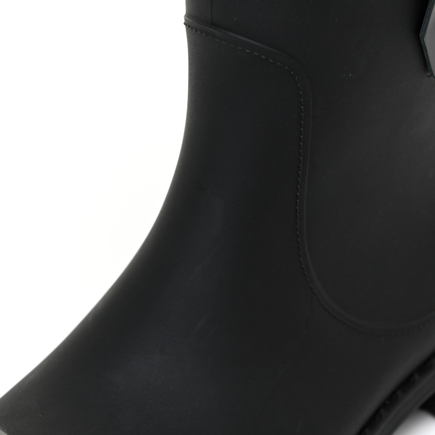 Jimmy Choo Rain Ankle Boots 39 Black 12 of 17