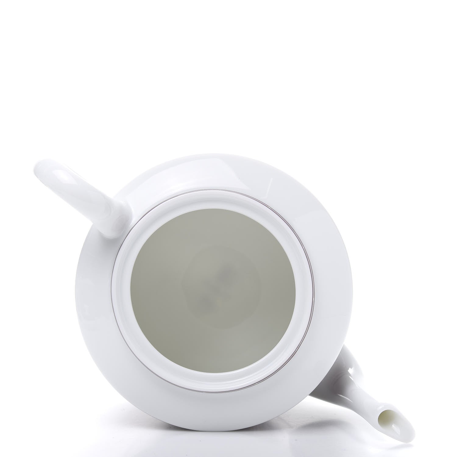 Hermes Porcelain H Deco Tea Set Rouge 4 of 17