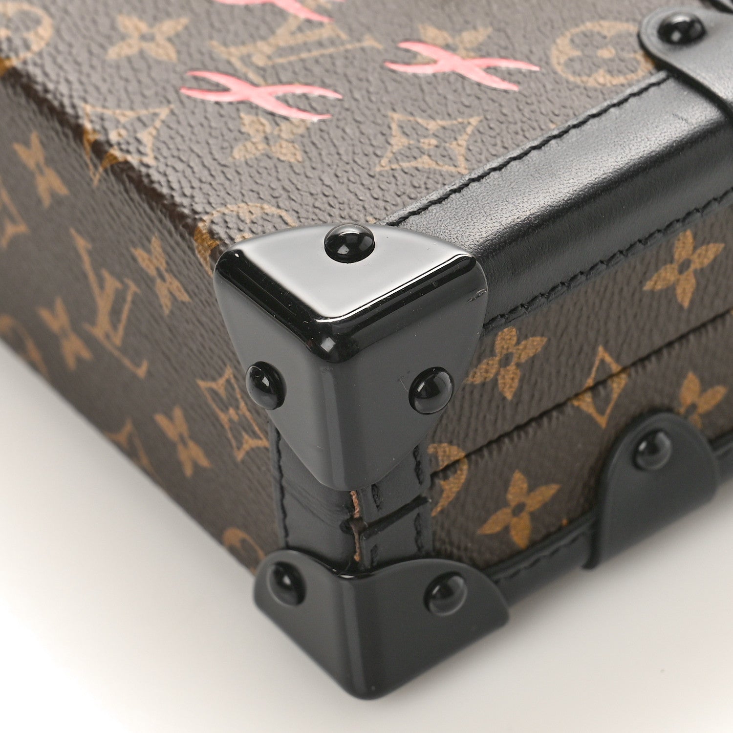 Louis Vuitton Monogram Petite Malle Black 8 of 9